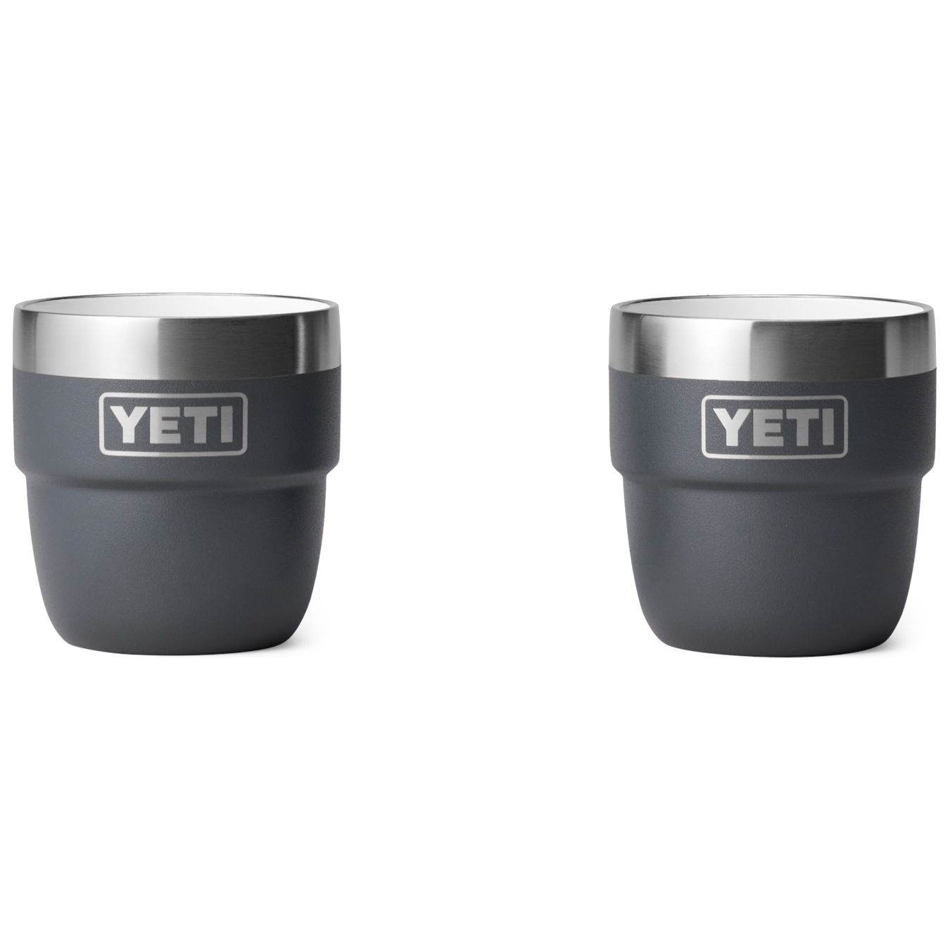 YETI Rambler 4 oz Espresso Cup 2Pk Charcoal Image 01