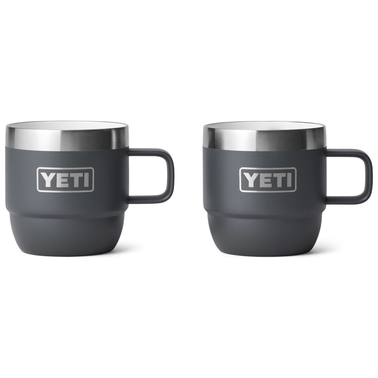 YETI Rambler 6 oz Espresso Mug 2Pk Charcoal Image 01