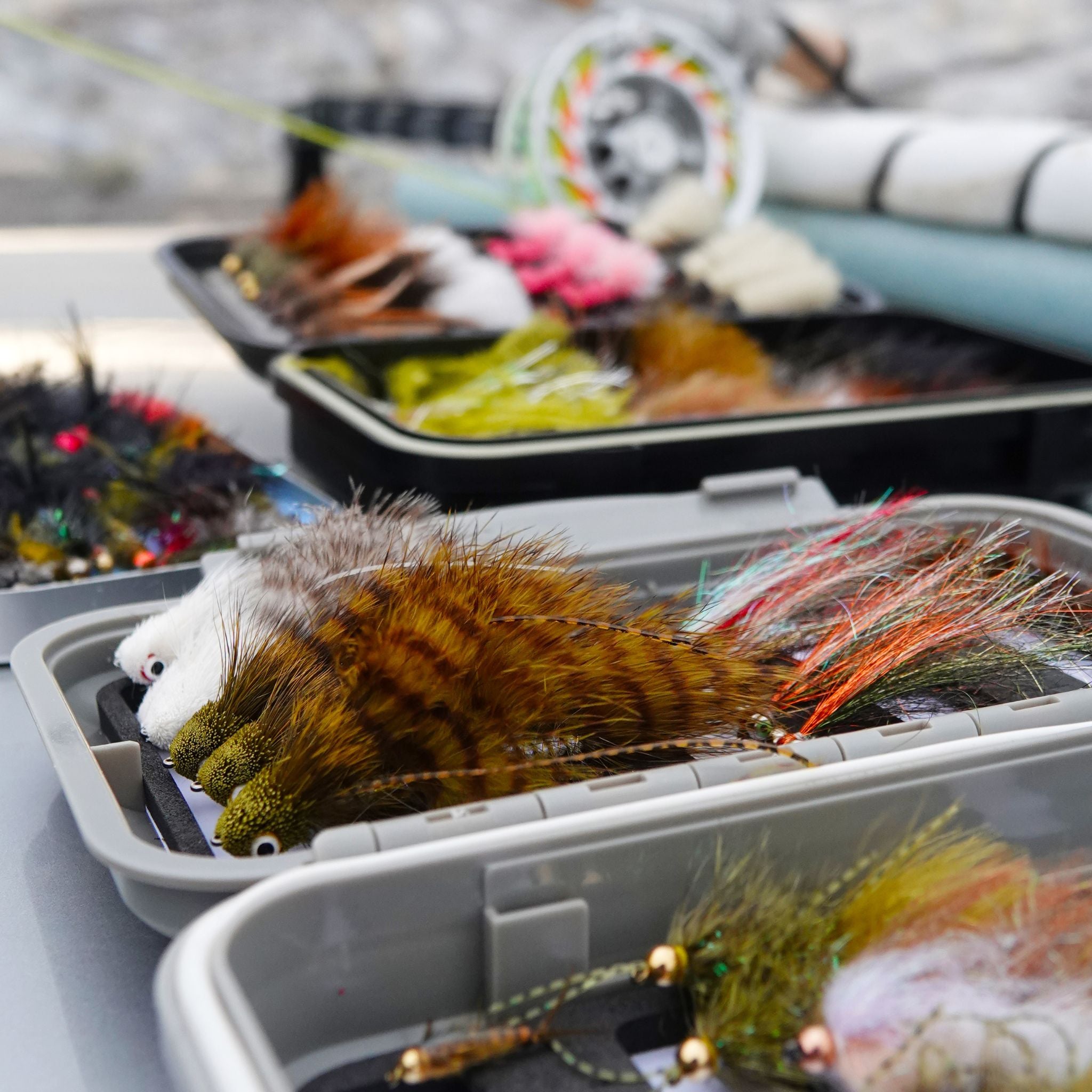 custom fly fishing lures Jurassic Lake Custom Fly Assortments