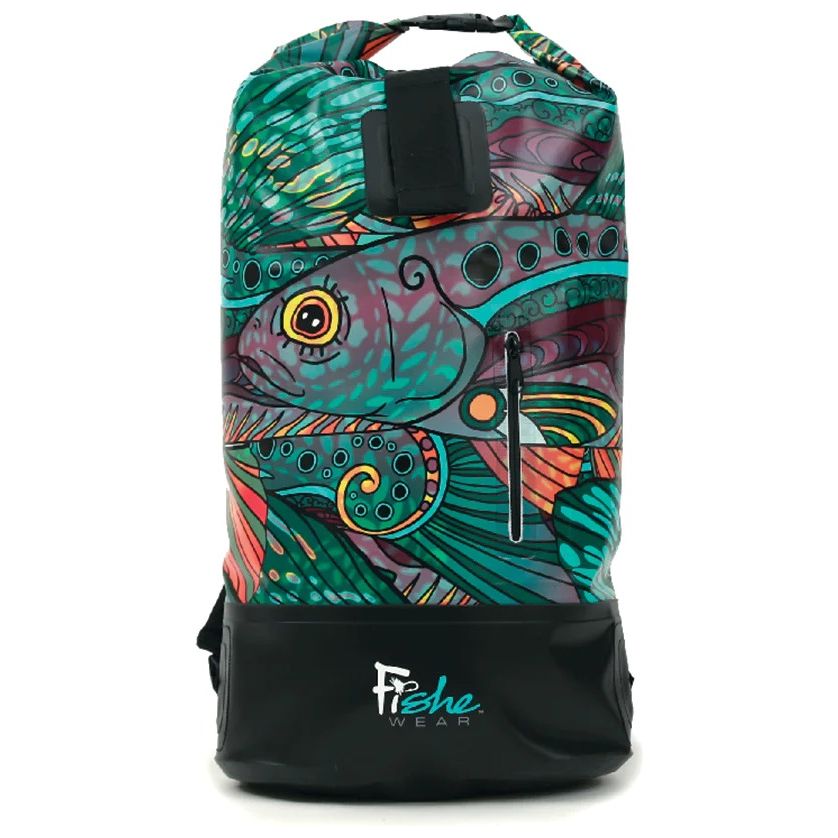 Fishe Wear Backpack Dry Bag Groovy Grayling Image 01