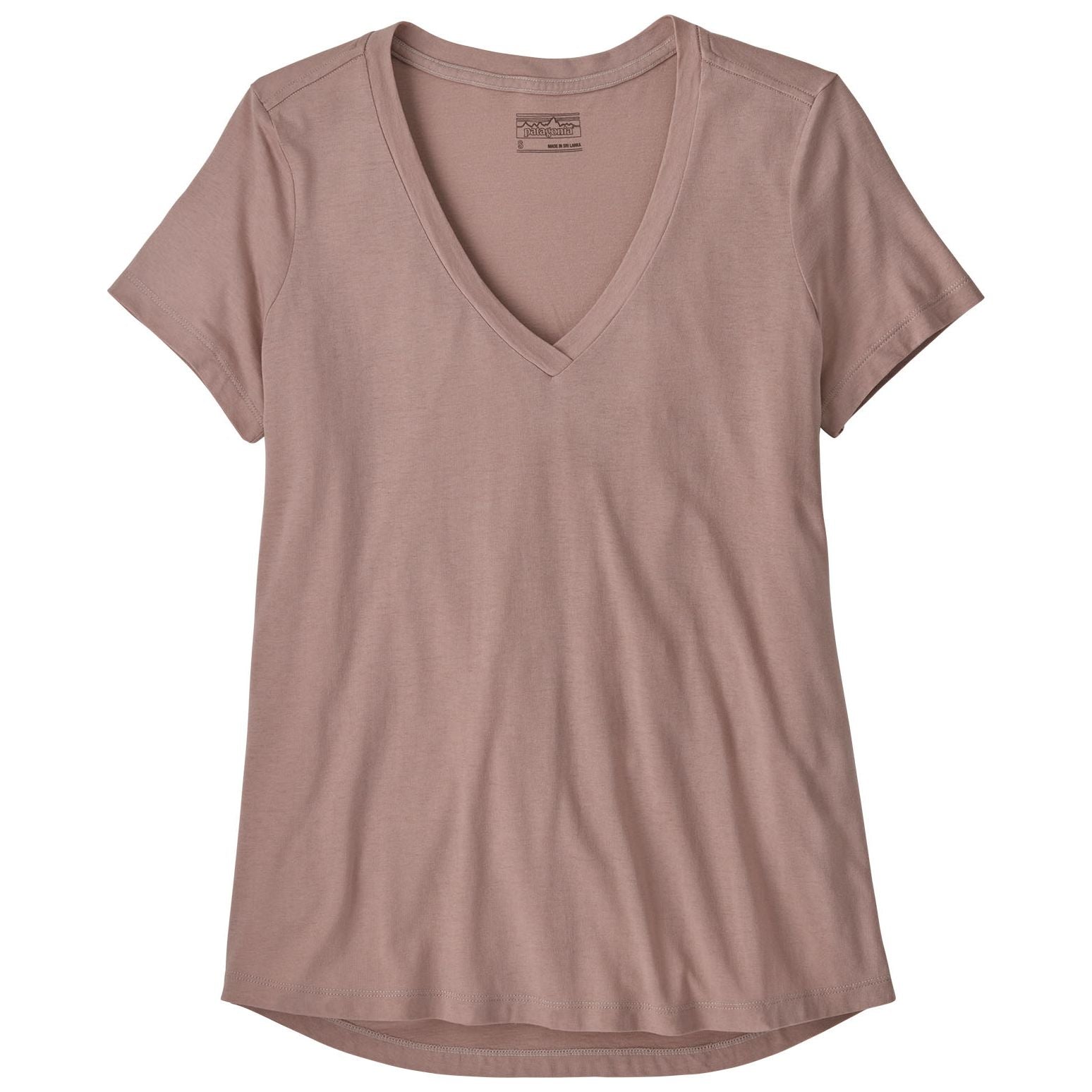 Patagonia Women's Side Current Tee SS Stingray Mauve Image 01