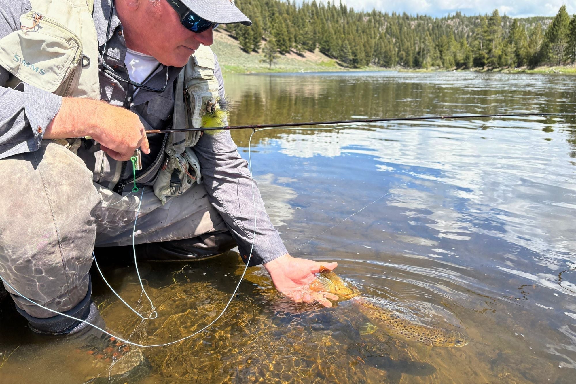 Yellowstone National Park to extend fishing season on three rivers - Madison, Gibbon, Firehole.