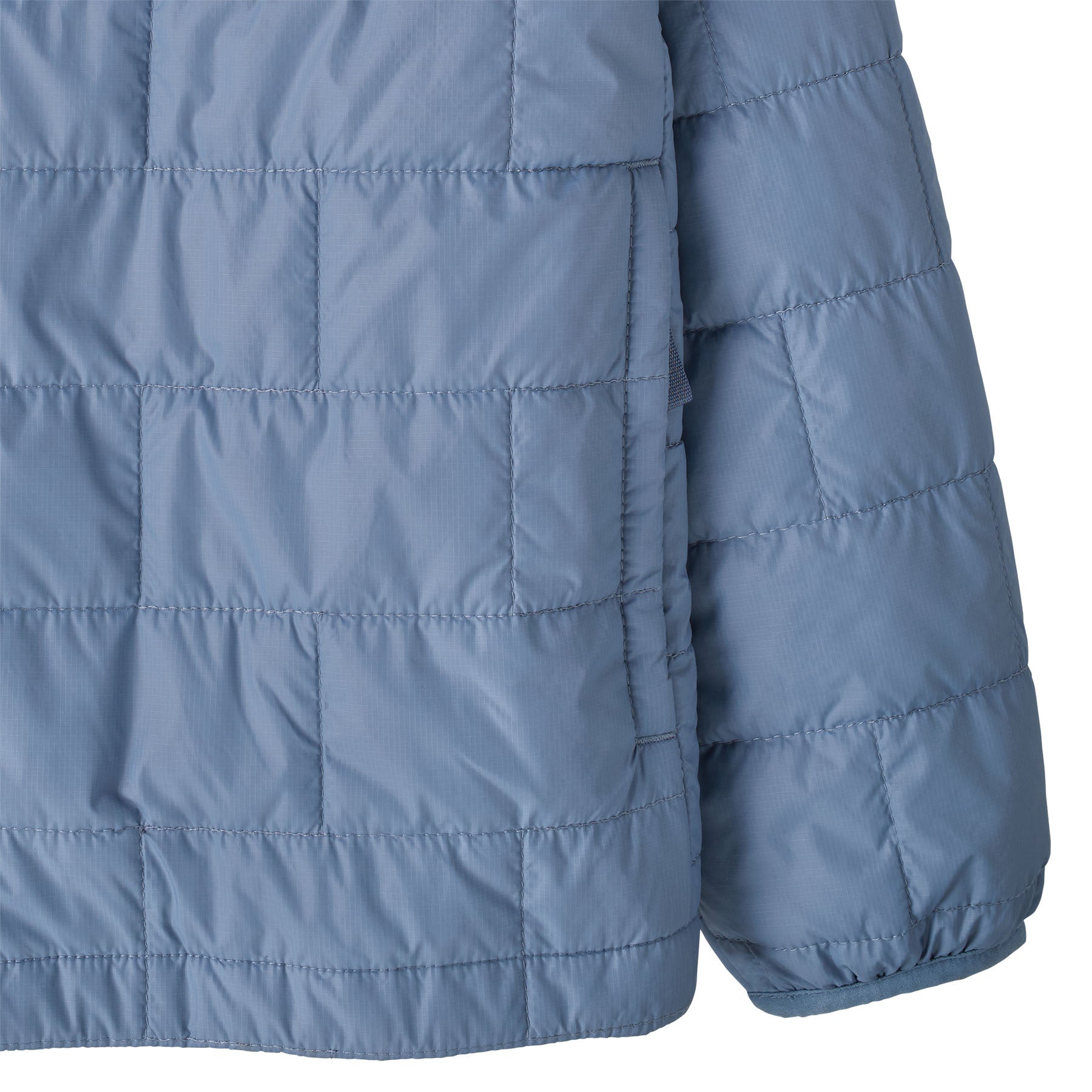Patagonia Kid's Nano Puff Brick Quilt Jacket Barnacle Blue Image 04