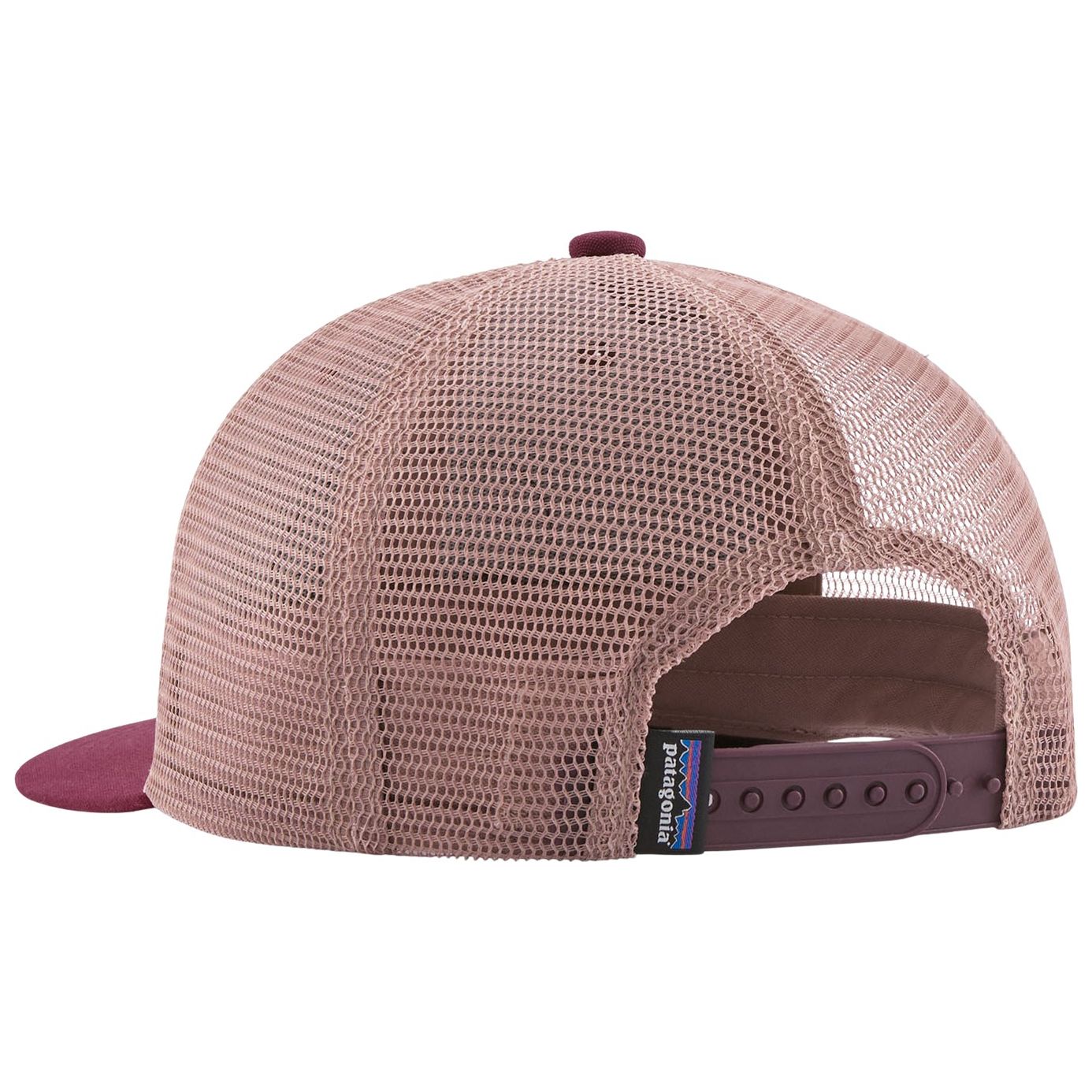 Patagonia Kid's Trucker Hat Back for Good Bear: Berry Fig Image 02