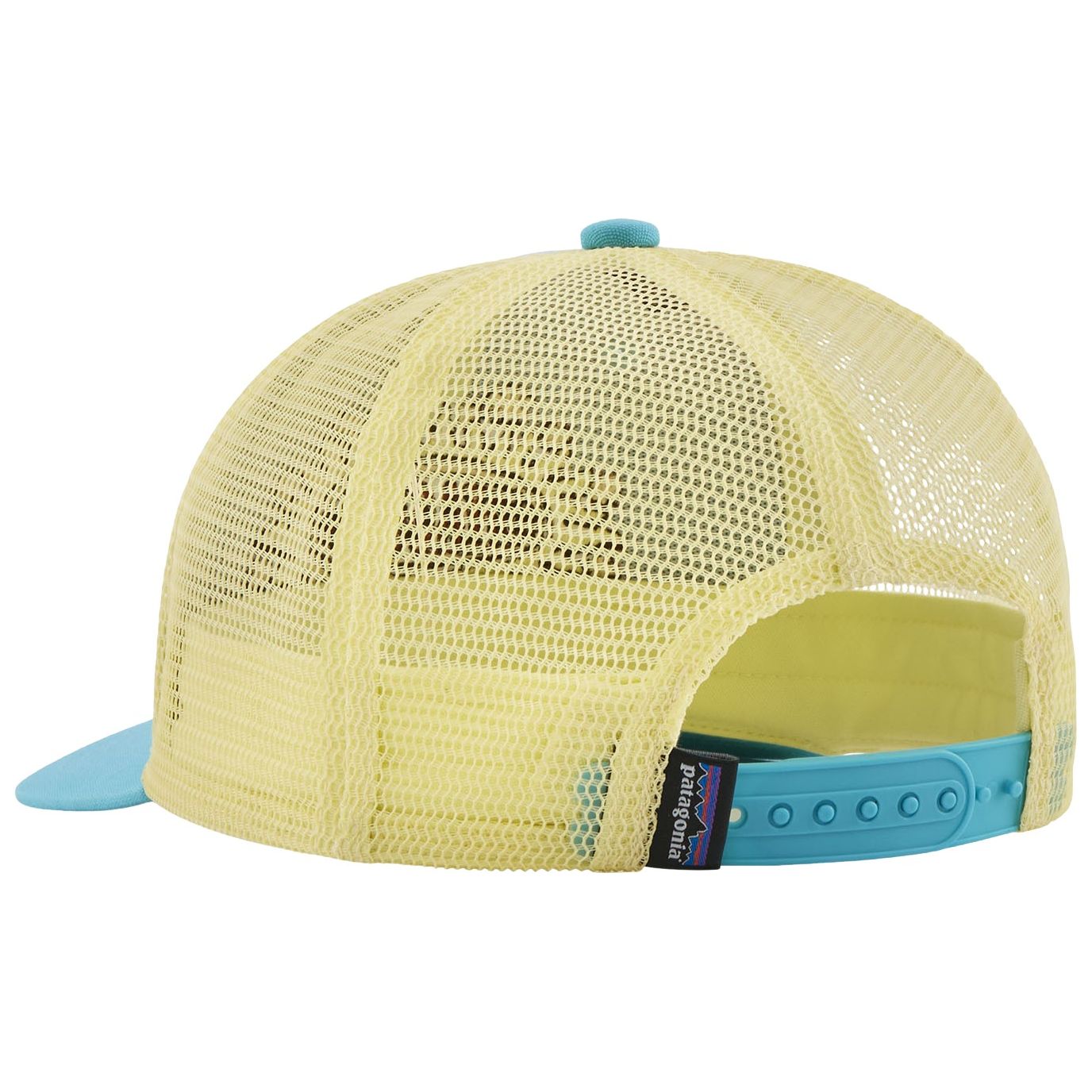 Patagonia Kid's Trucker Hat Wavy Treelines: Snowmelt Blue Image 02