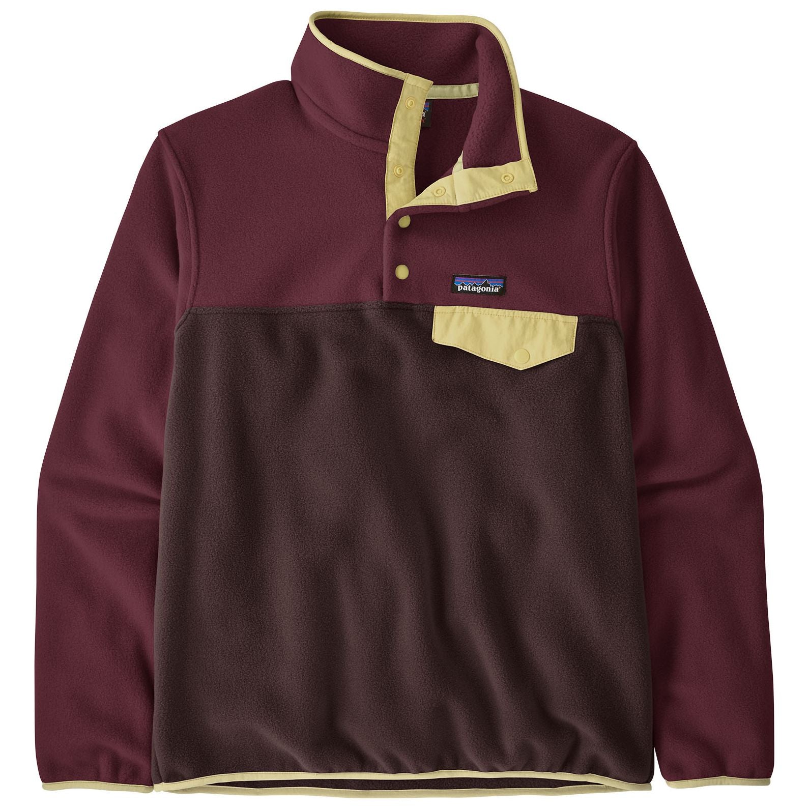 Patagonia Women's Lightweight Synch Snap-T Pullover Den Brown Image 01
