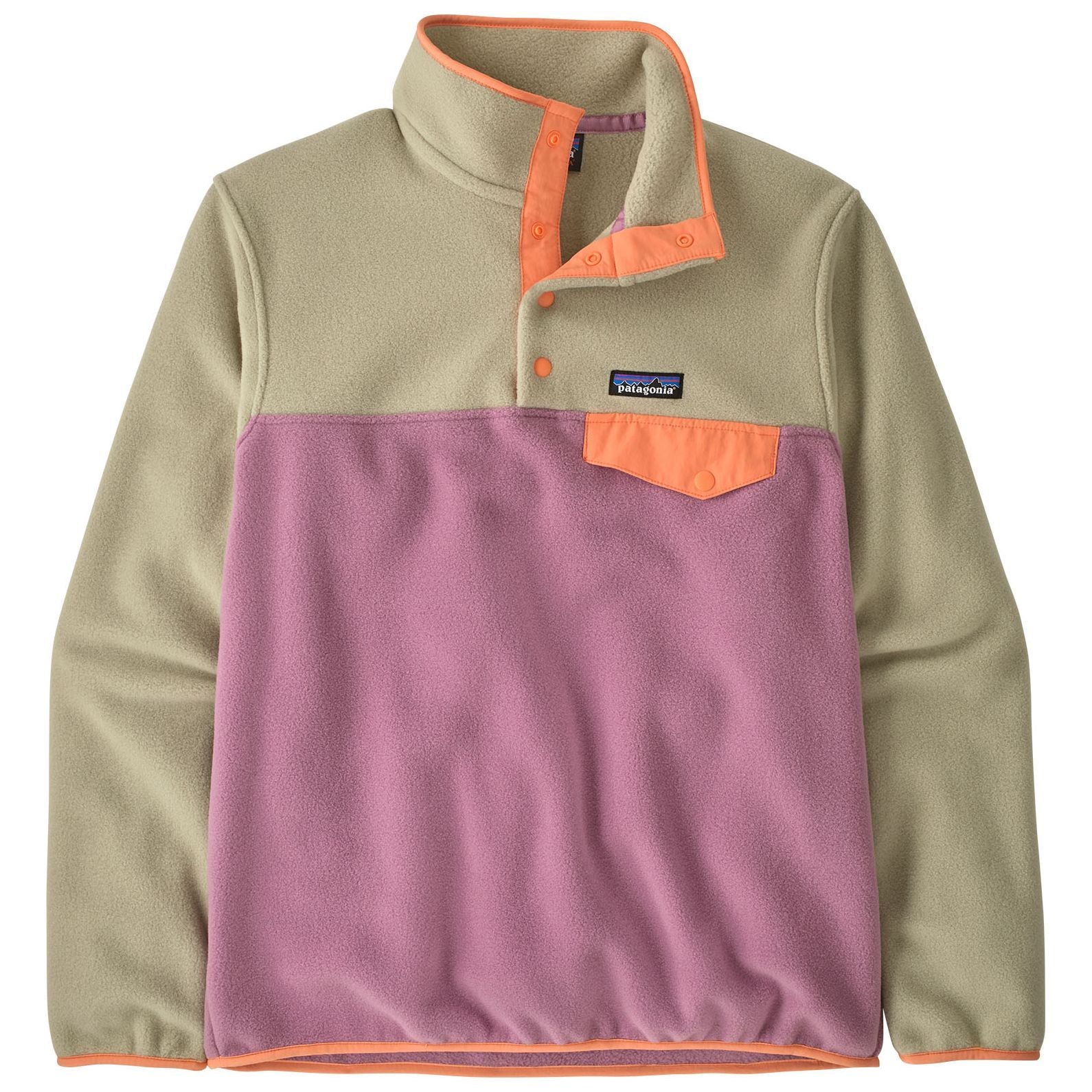 Patagonia Women's Lightweight Synch Snap-T Pullover Light Violet