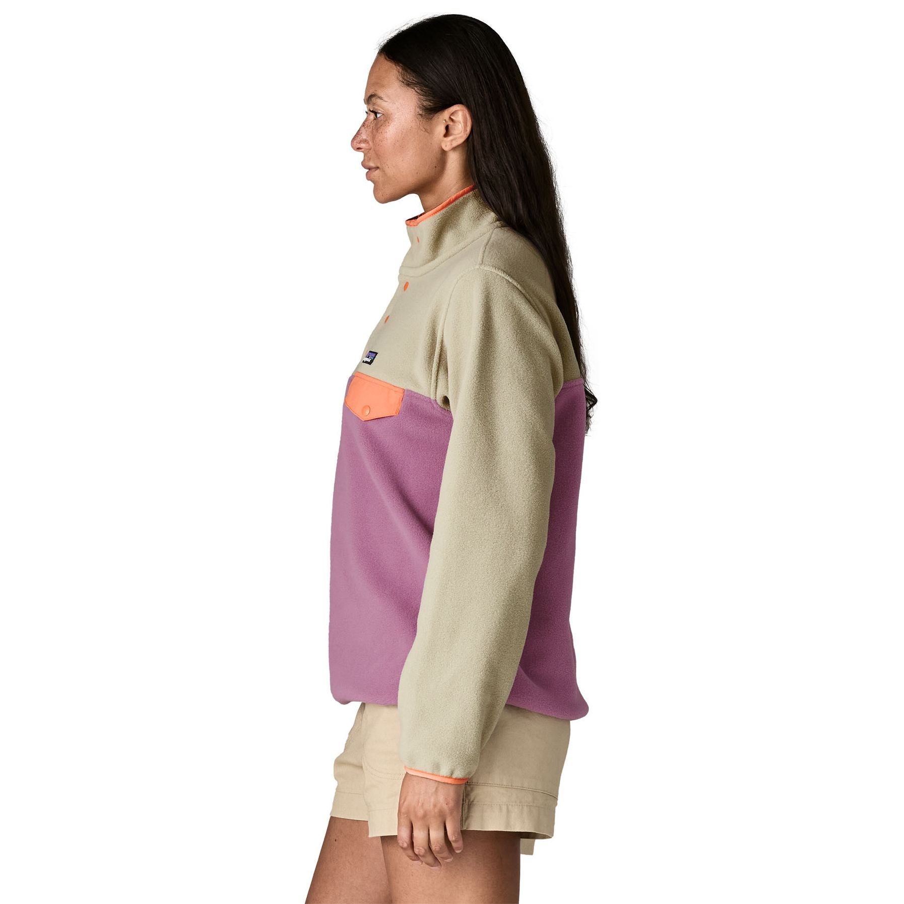 Patagonia Women's Lightweight Synch Snap-T Pullover Light Violet