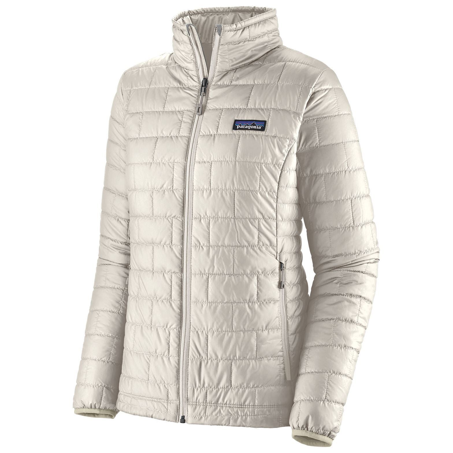 Patagonia Women's Nano Puff Jacket Birch White Image 01