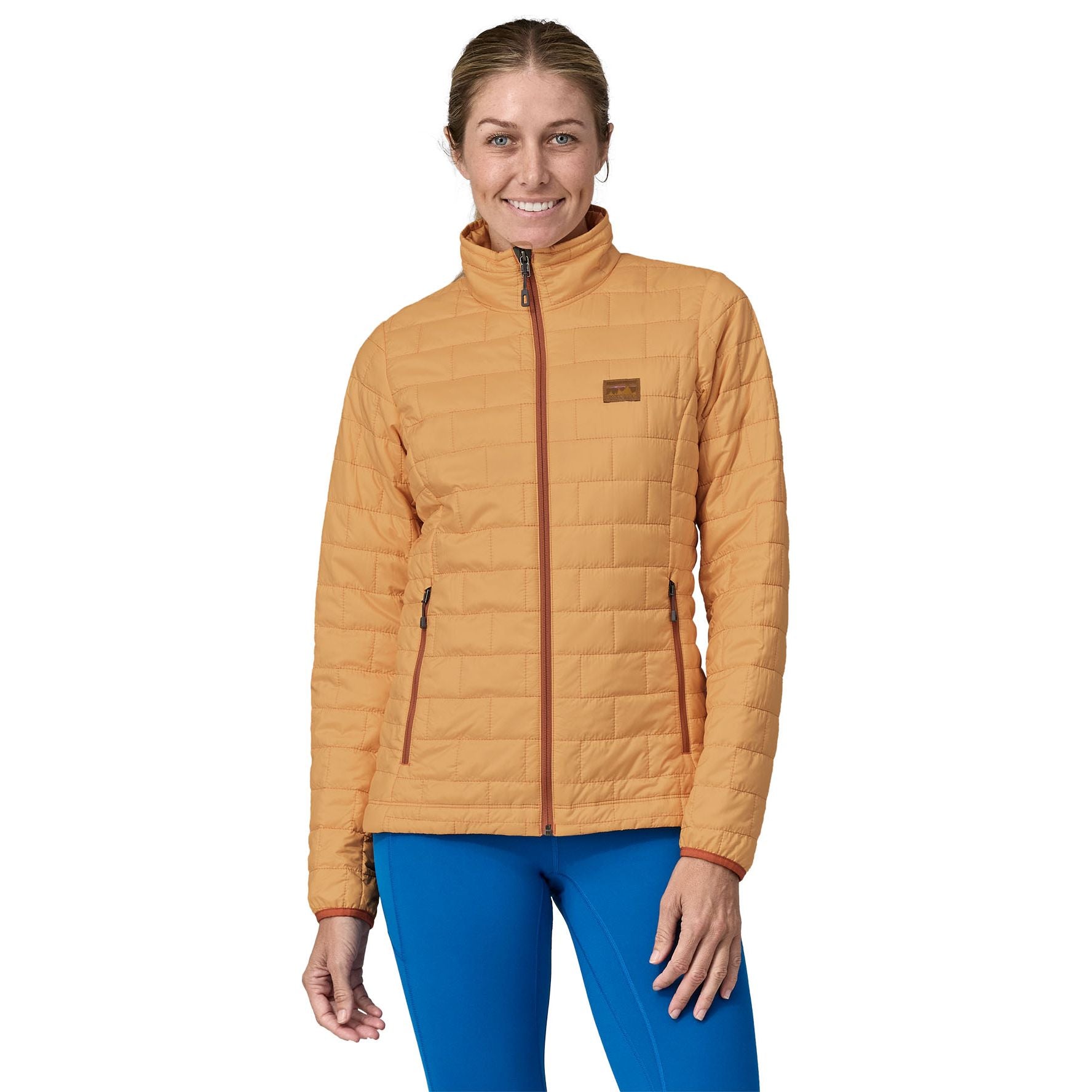 Patagonia Women's Nano Puff Jacket Sandy Melon Image 02