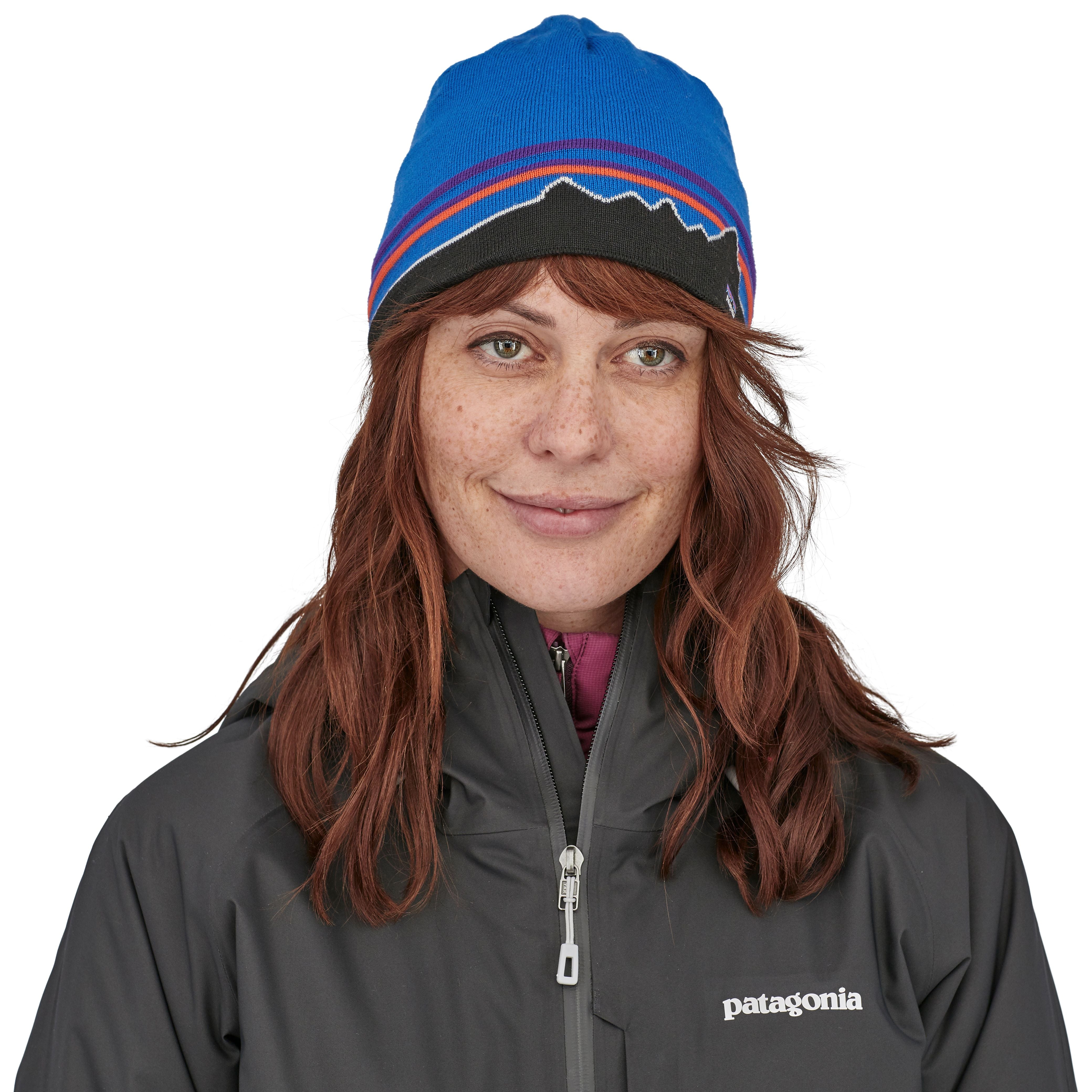 Patagonia Beanie Hat Classic Fitz Roy: Andes Blue Image 06