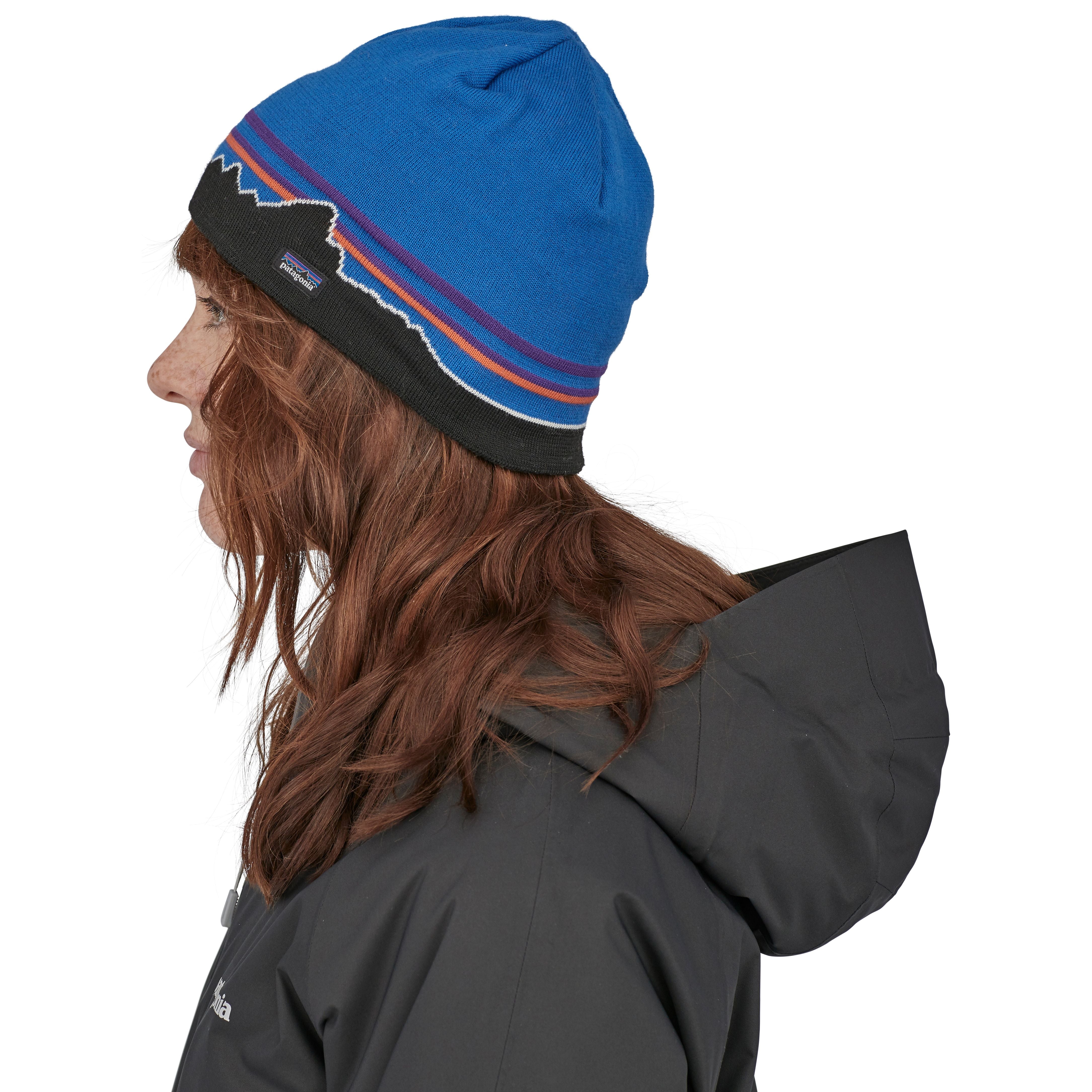 Patagonia Beanie Hat Classic Fitz Roy: Andes Blue Image 07
