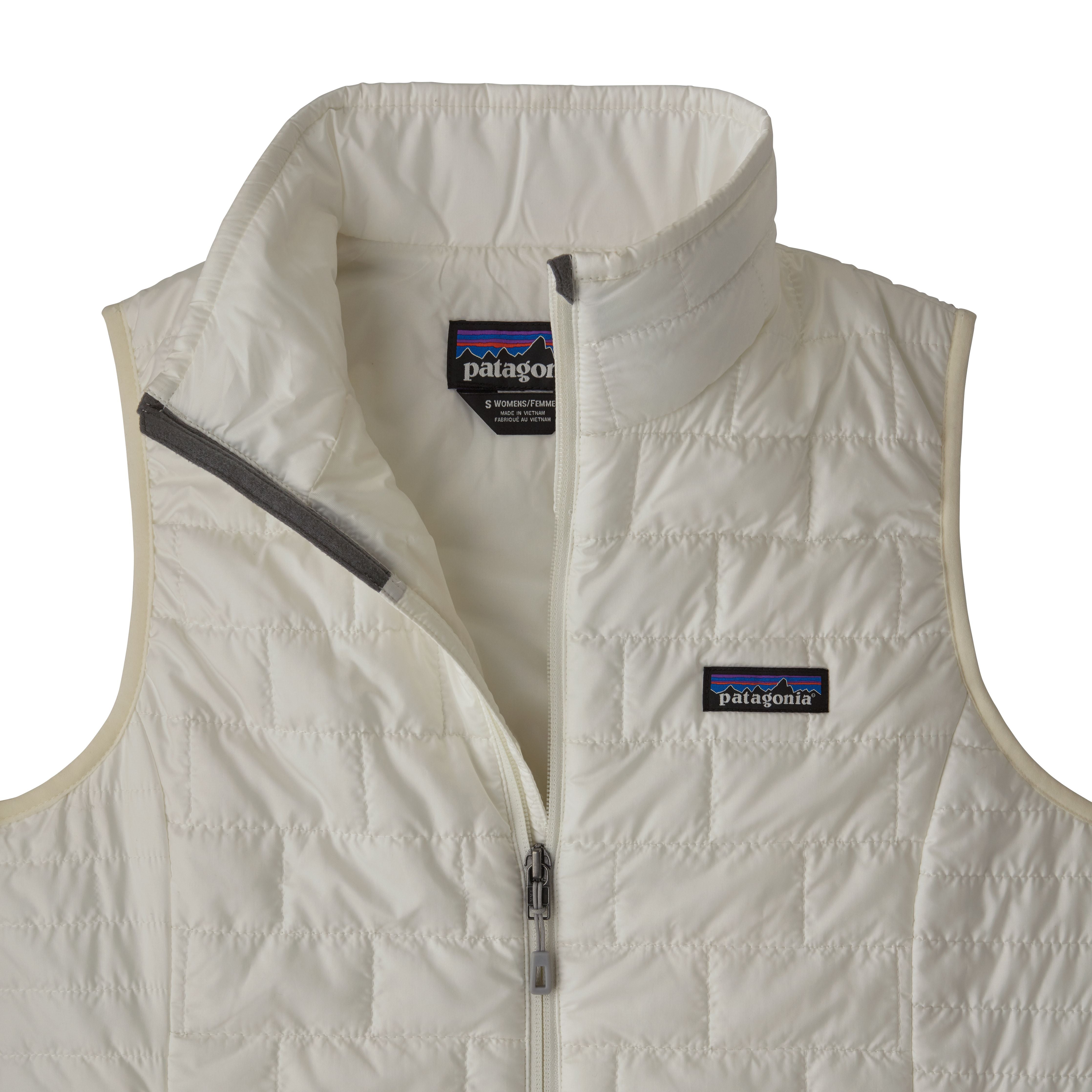 Patagonia womens white vest best sale