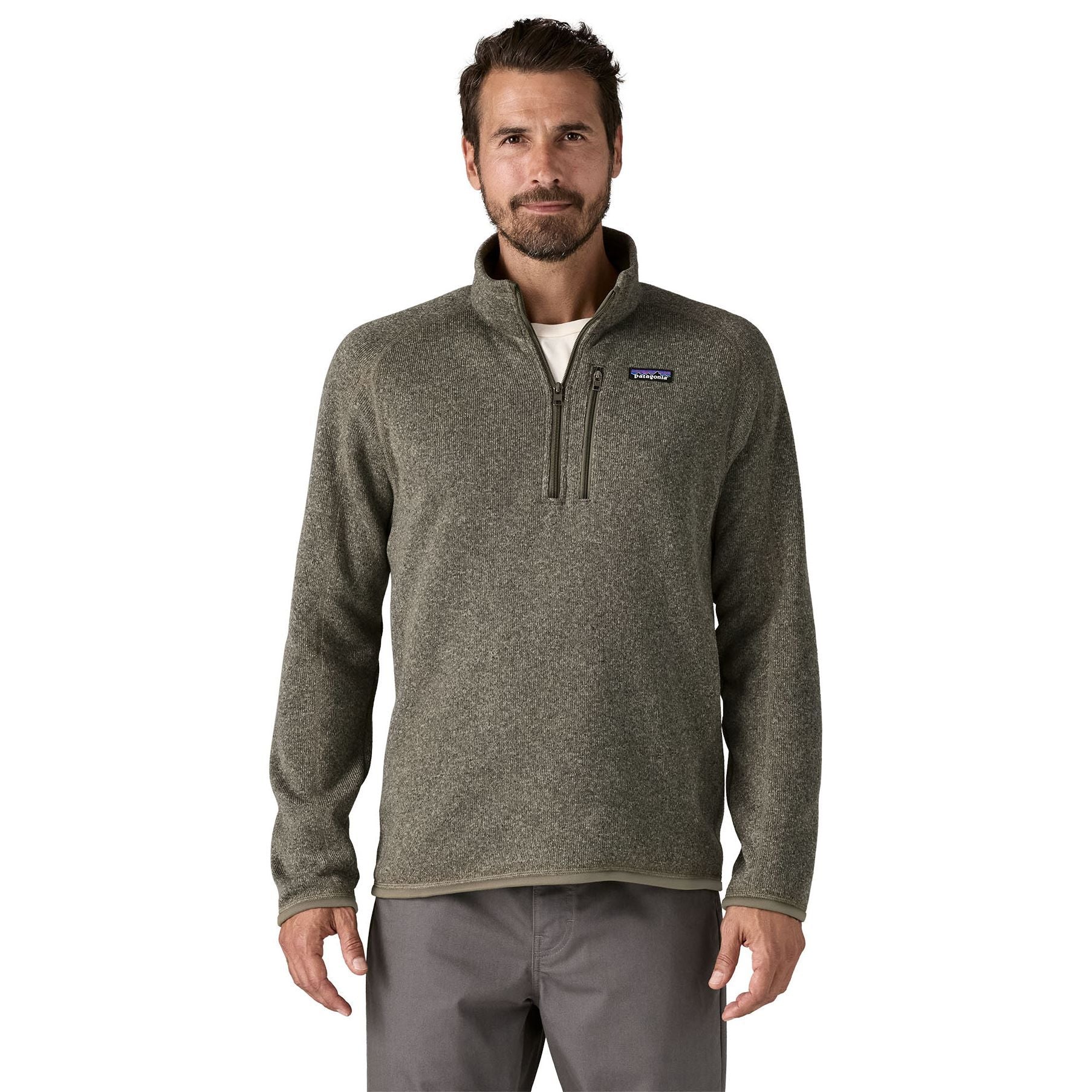 Patagonia Better Sweater 1/4 Zip River Rock Green Image 02
