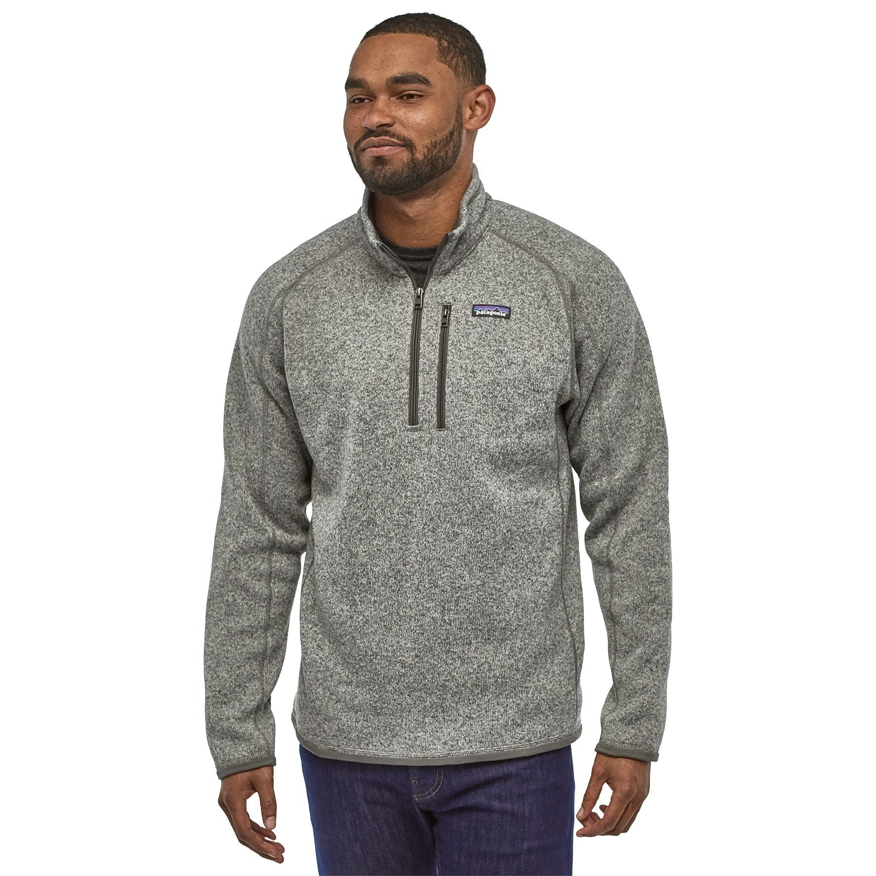 Patagonia Men's Better Sweater 1/4 Zip Stonewash Image 03