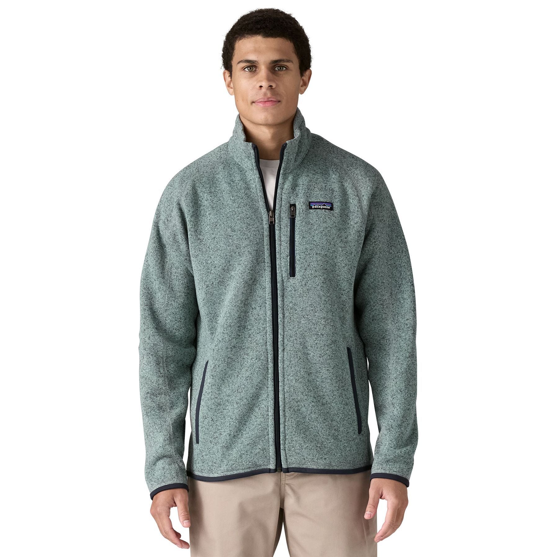 Patagonia Men's Better Sweater Jacket Thermal Blue Image 02