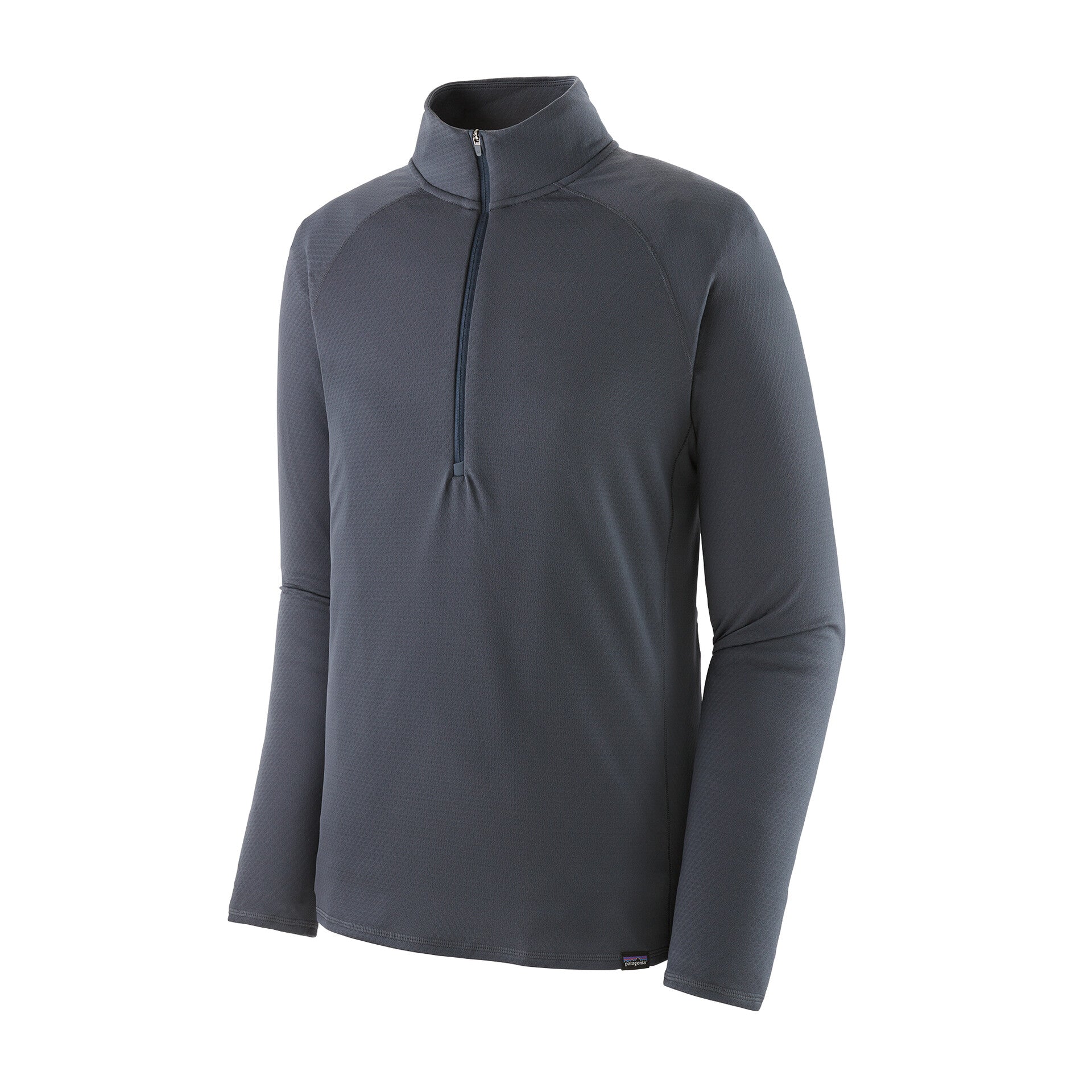 Patagonia Men's Capilene Midweight Zip-Neck Smolder Blue Image 01