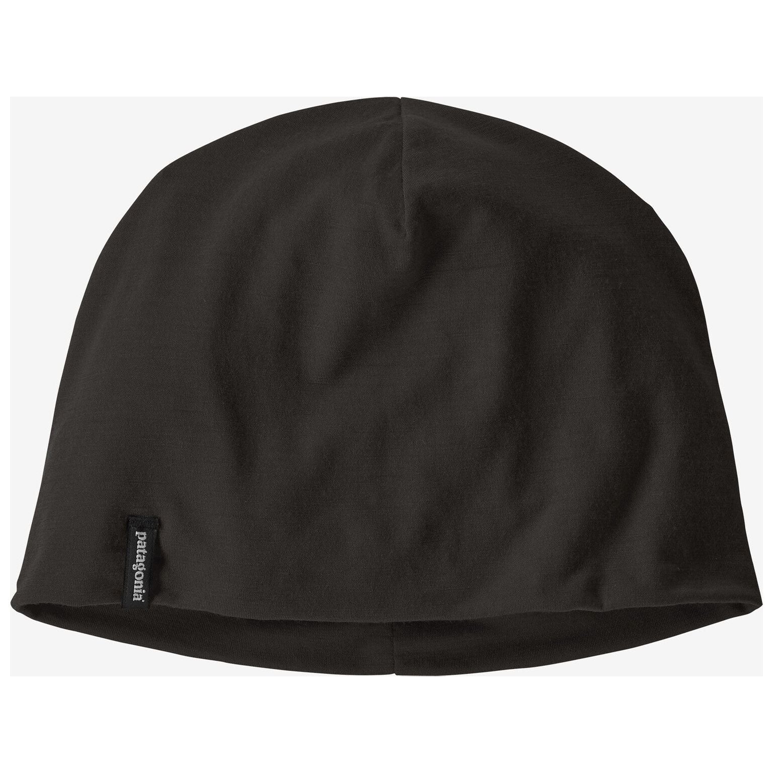 Patagonia Overlook Merino Wool Liner Beanie Black Image 01