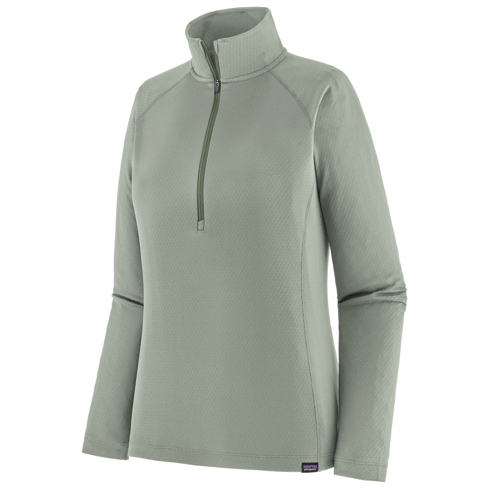 Patagonia Women's Capilene Midweight Zip-Neck Sleet Green Image 01