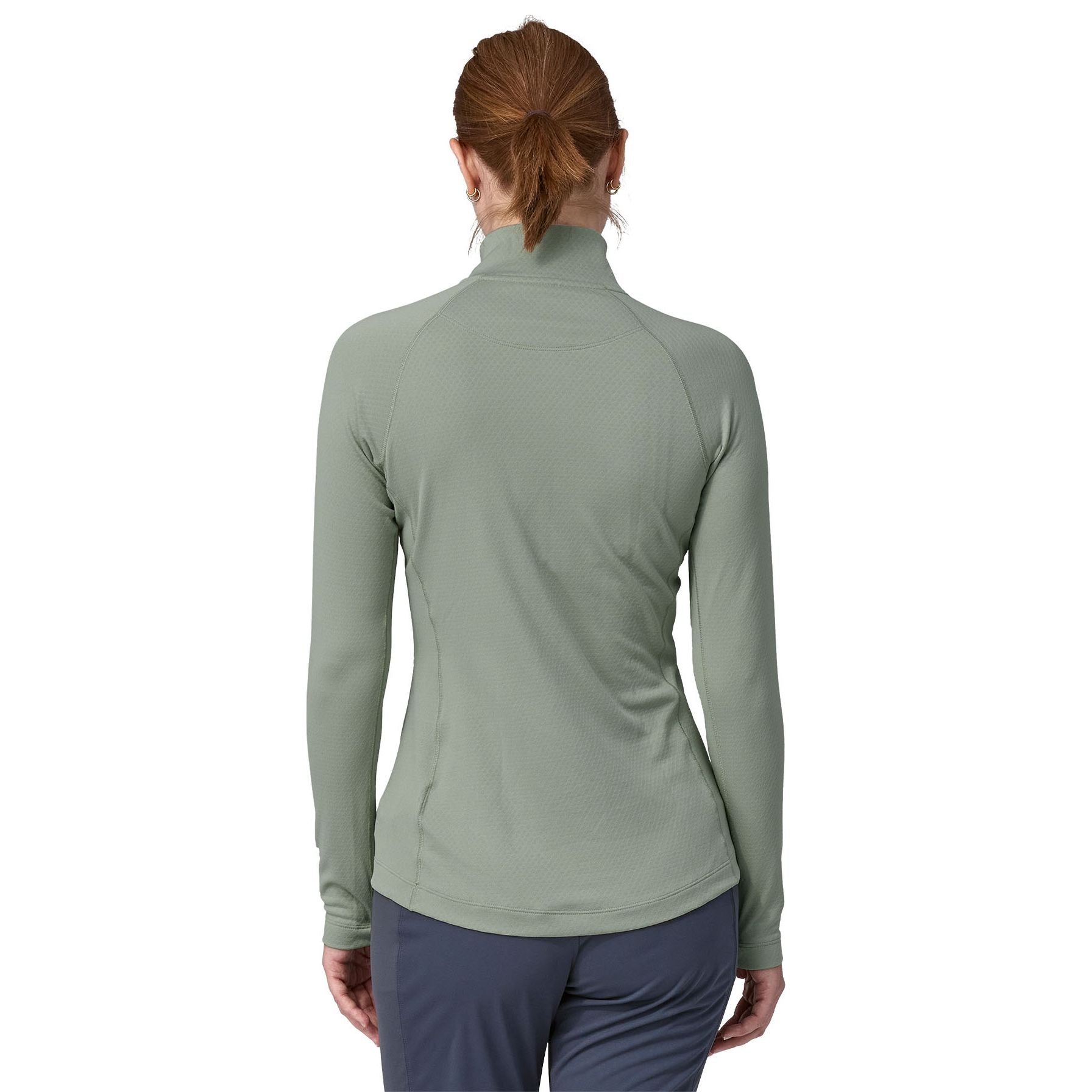 Patagonia Women's Capilene Midweight Zip-Neck Sleet Green Image 04