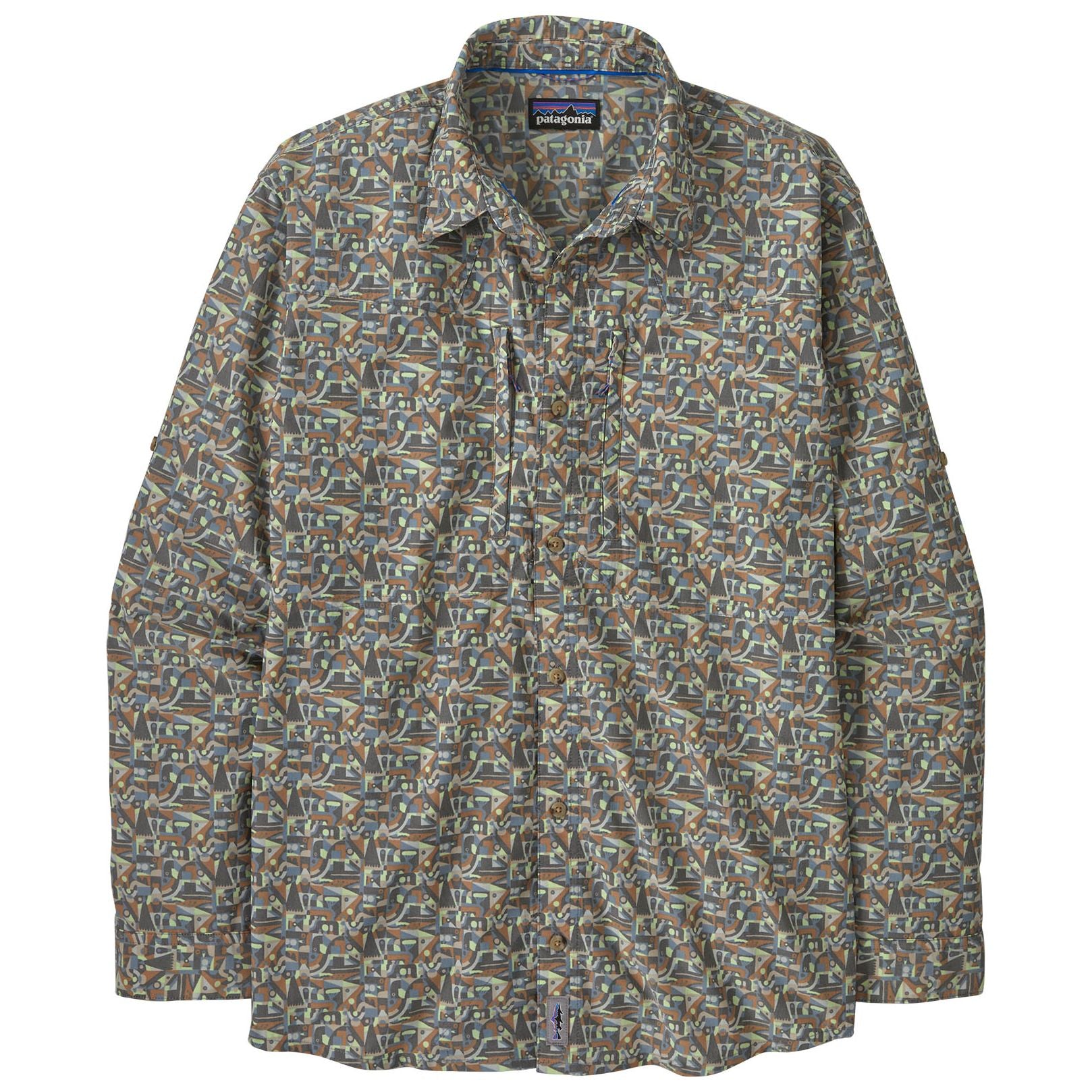 Patagonia Sun Stretch Shirt LS Lose Yourself: Utility Blue Image 01