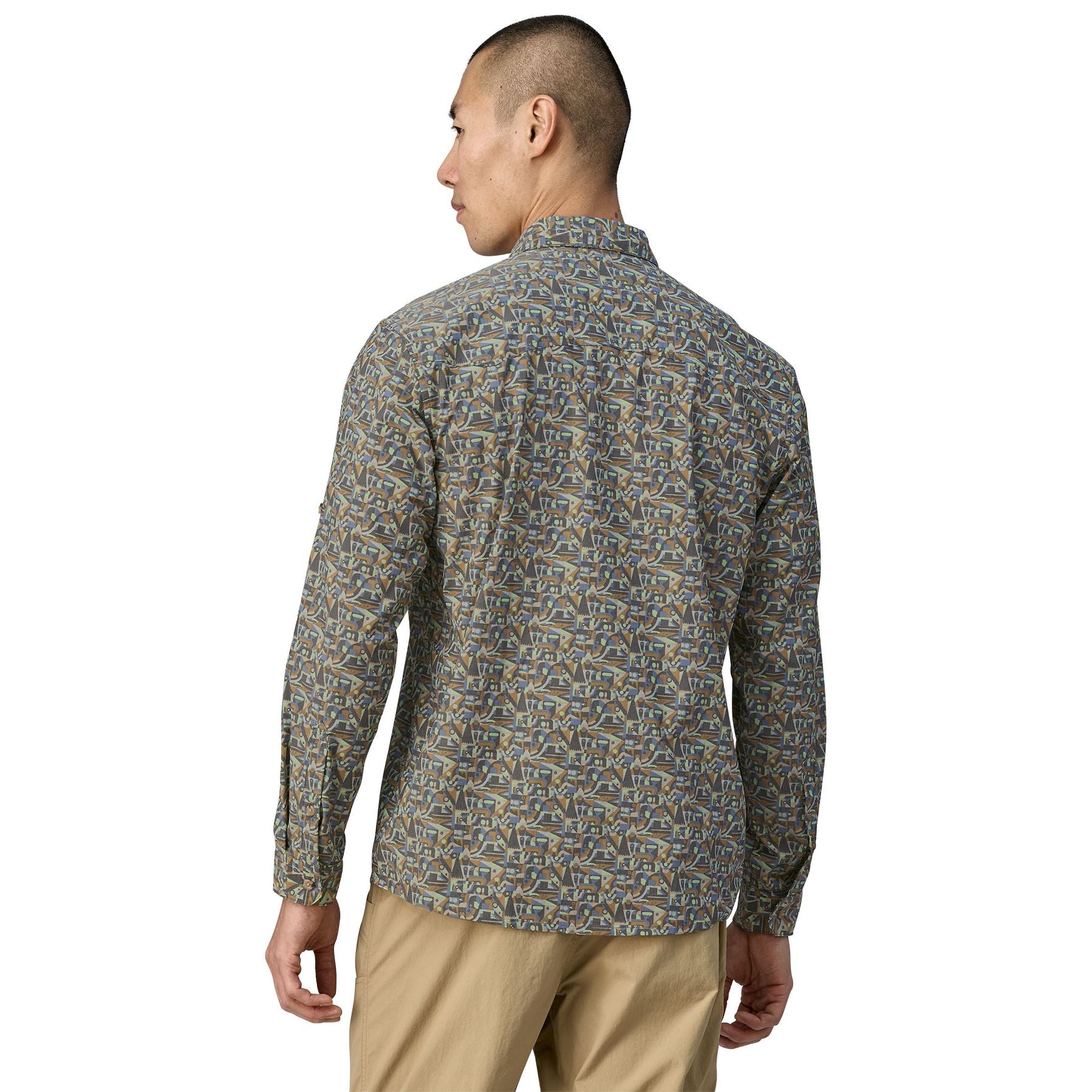Patagonia Sun Stretch Shirt LS Lose Yourself: Utility Blue Image 03