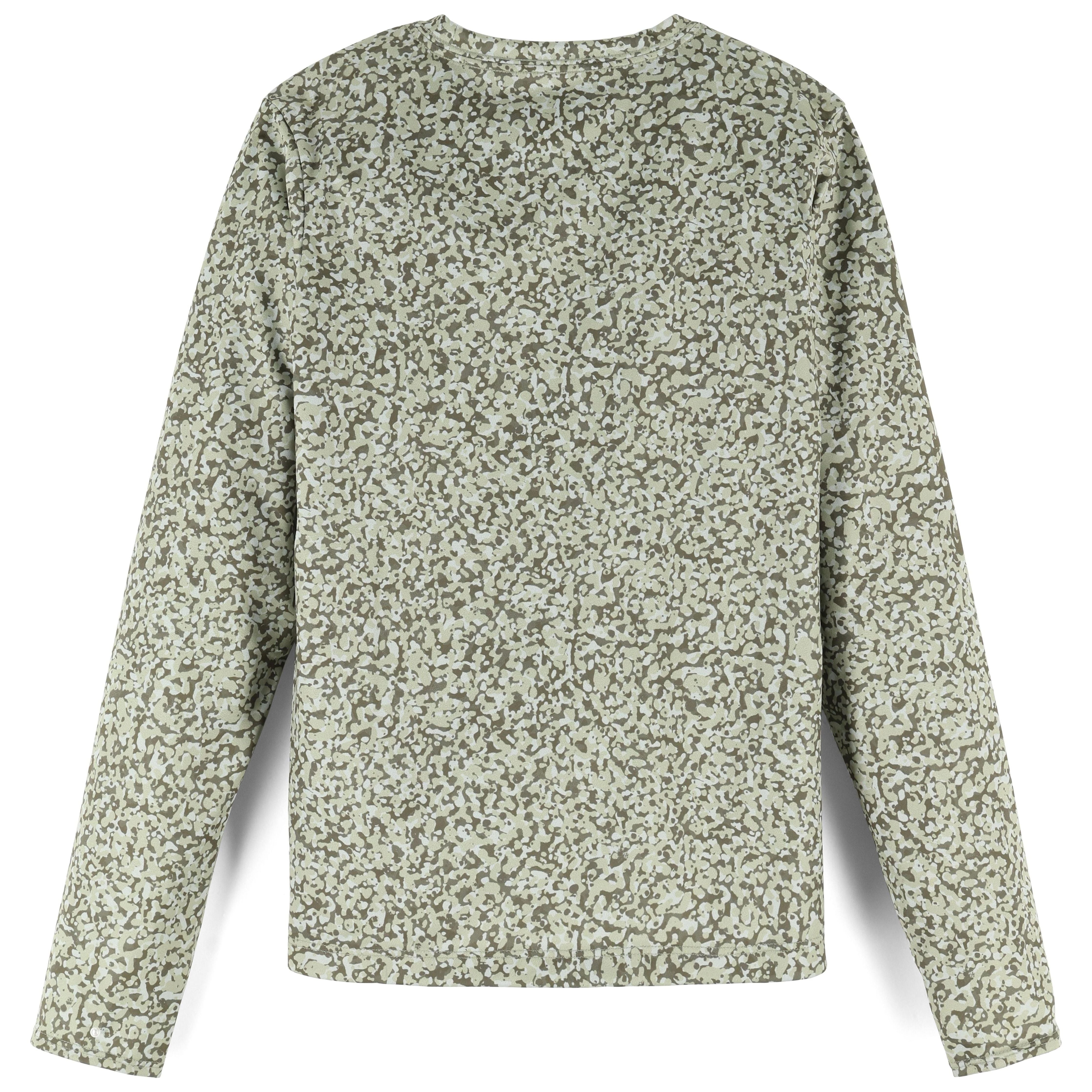 Simms Kid's Solar Tech Crew Neck Pebble Willow Image 02