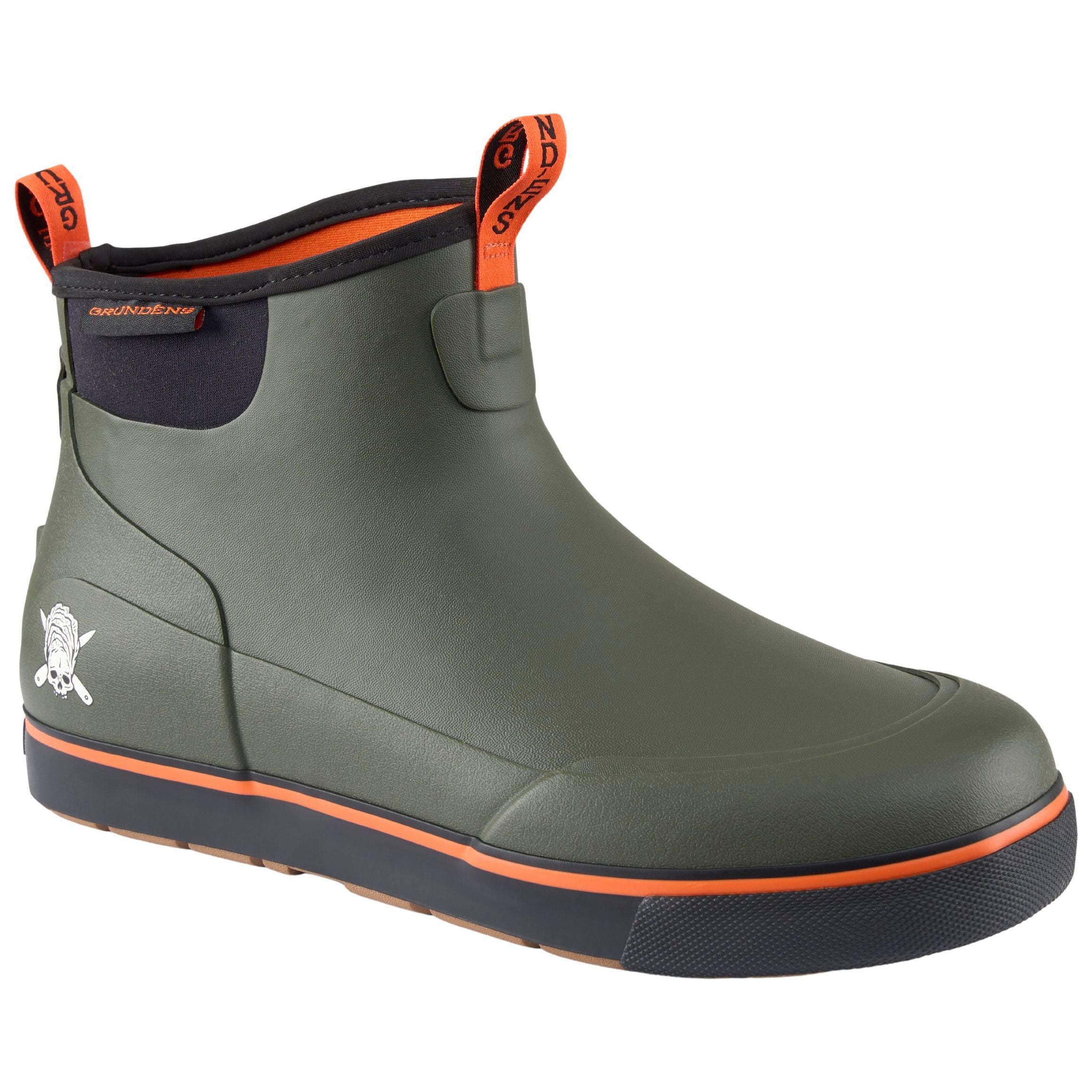 Grundens Men's Deck-Boss Ankle Boot Zero Shucks Image 01