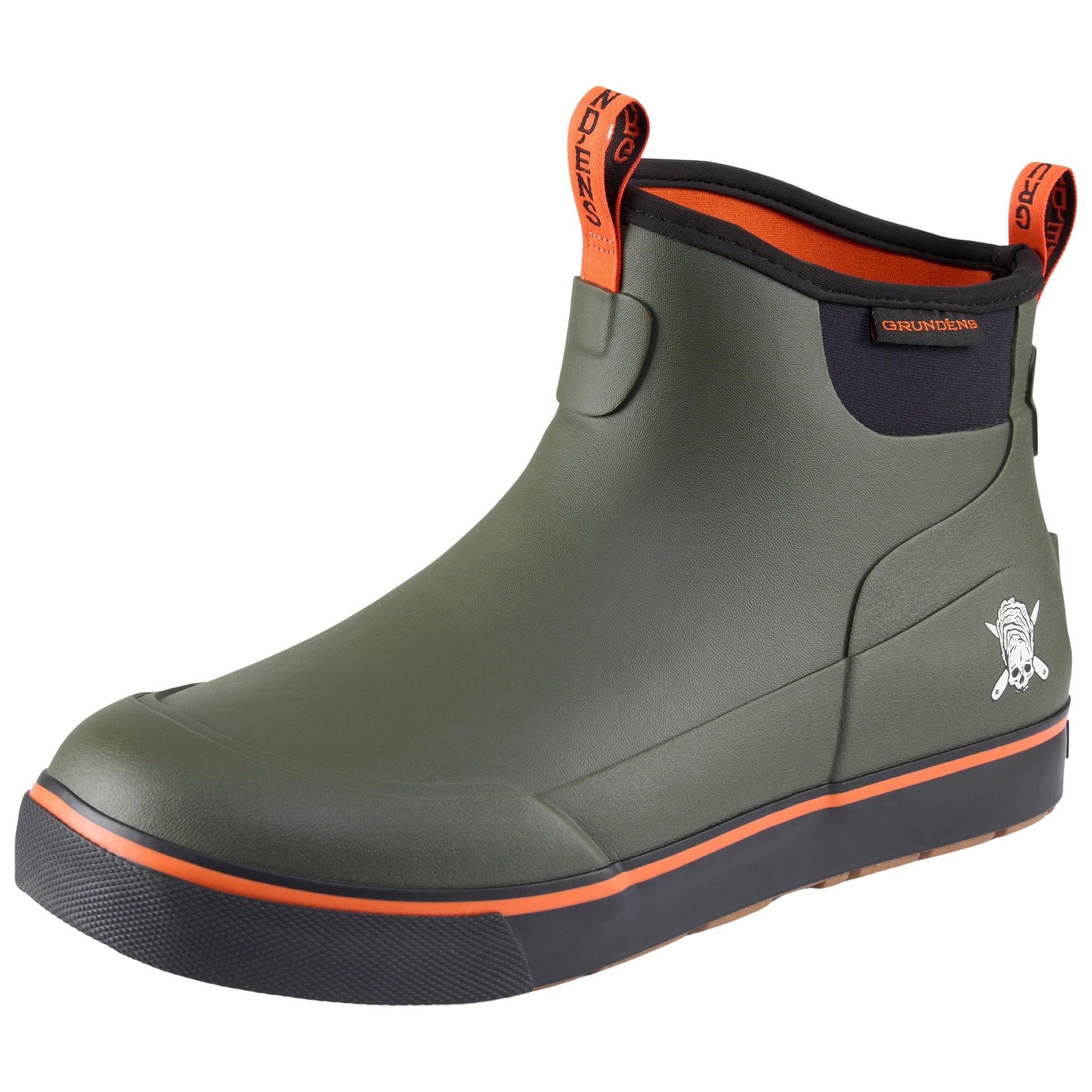 Grundens Men's Deck-Boss Ankle Boot Zero Shucks Image 04