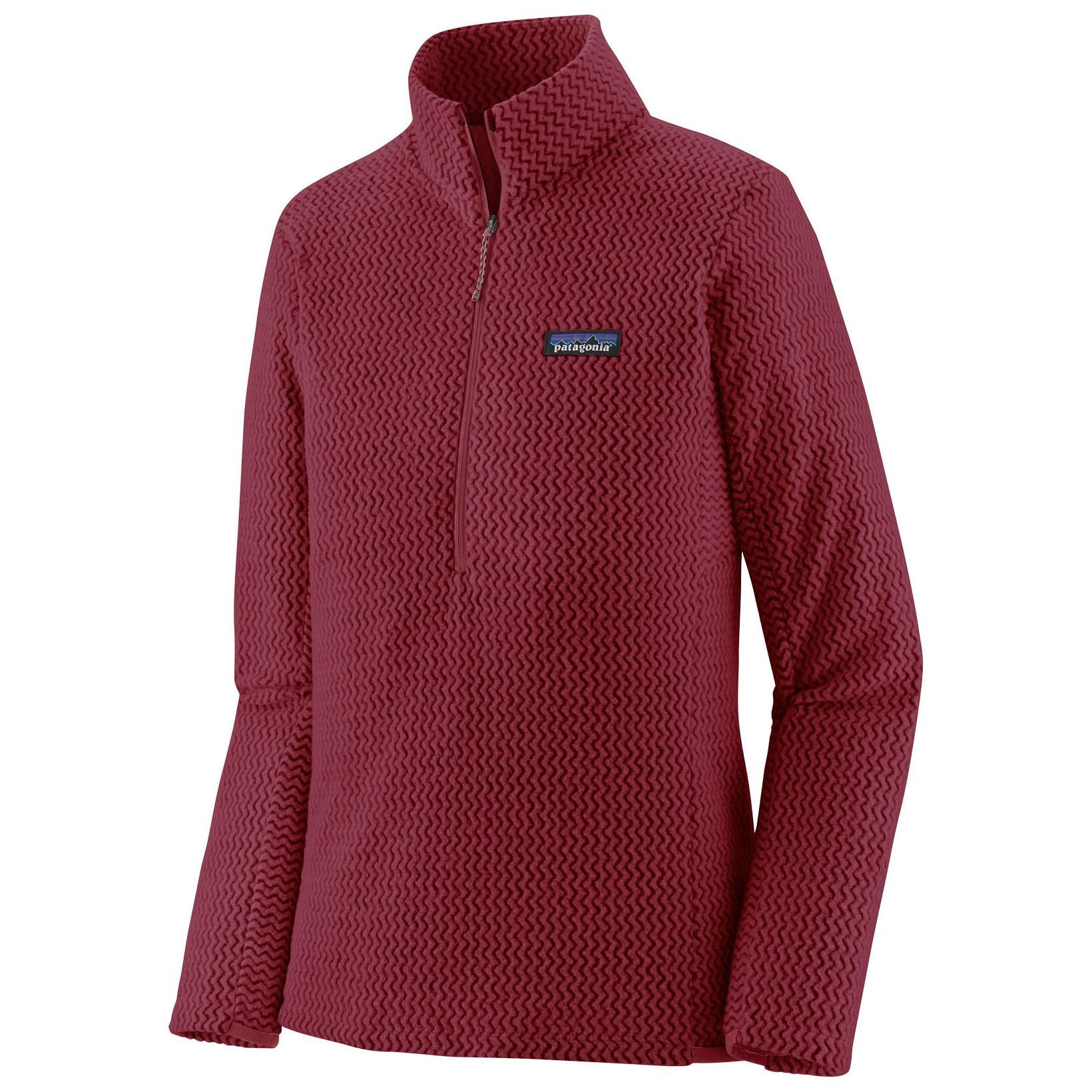 Patagonia Women's R1 Air Zip-Neck Marion Red Image 01