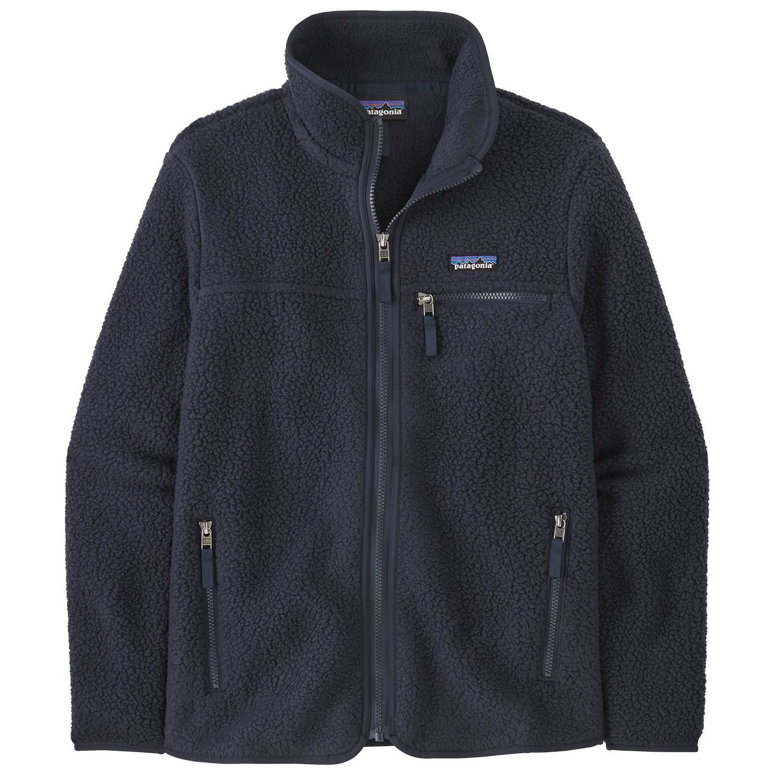 Patagonia Women's Retro Pile Jacket Sunken Blue Image 01