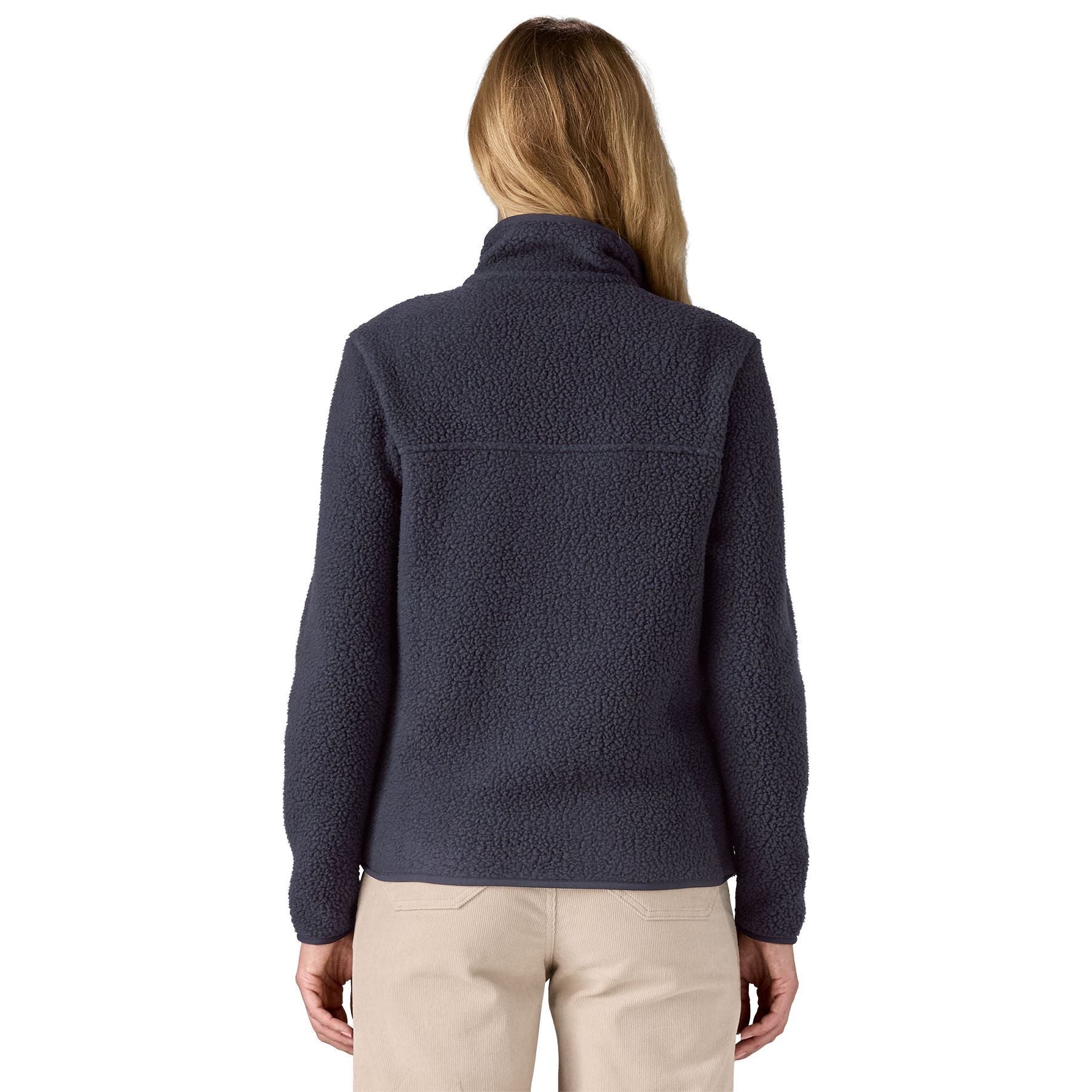 Patagonia Women's Retro Pile Jacket Sunken Blue Image 03