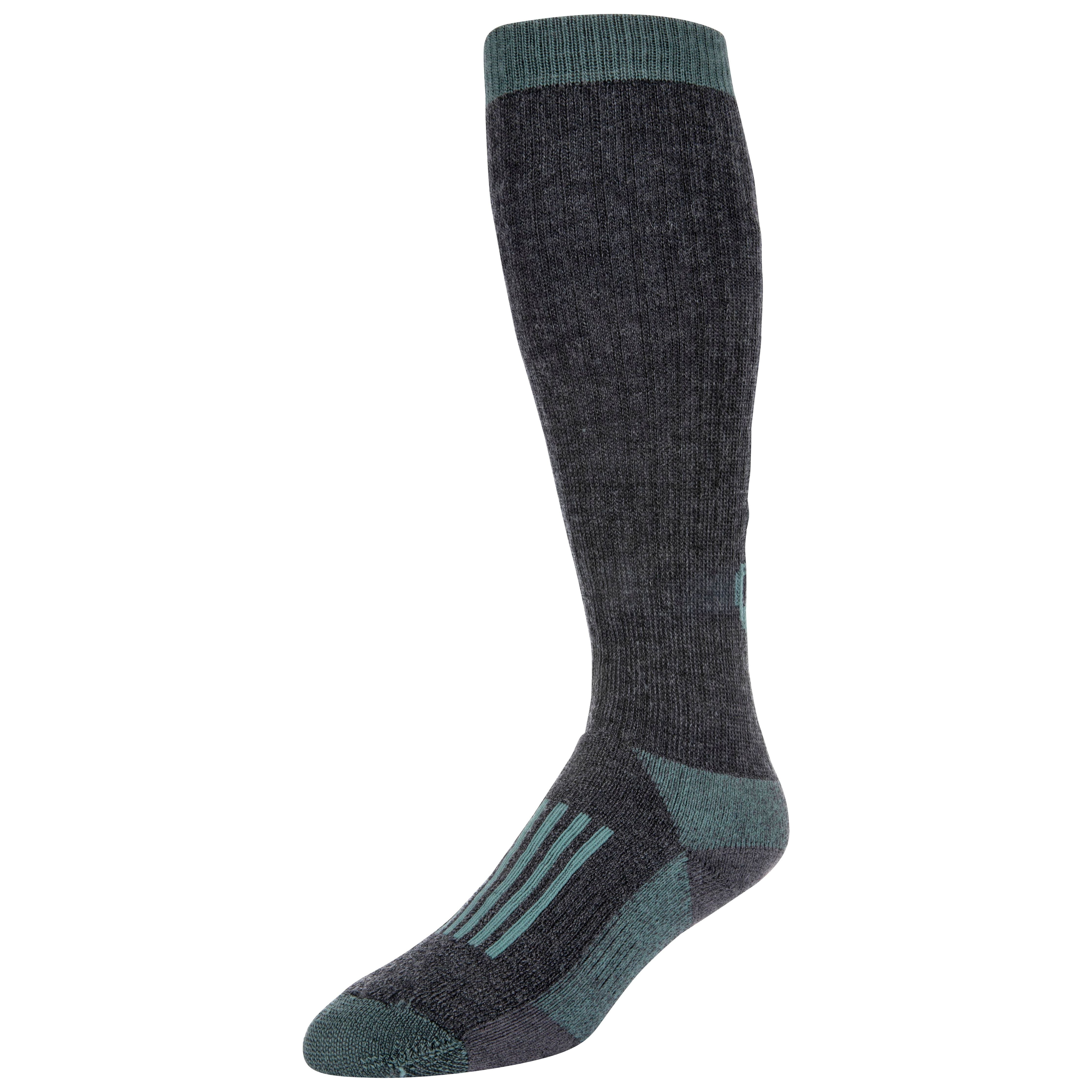 Simms Women's Merino Thermal OTC Socks Seafoam Image 01