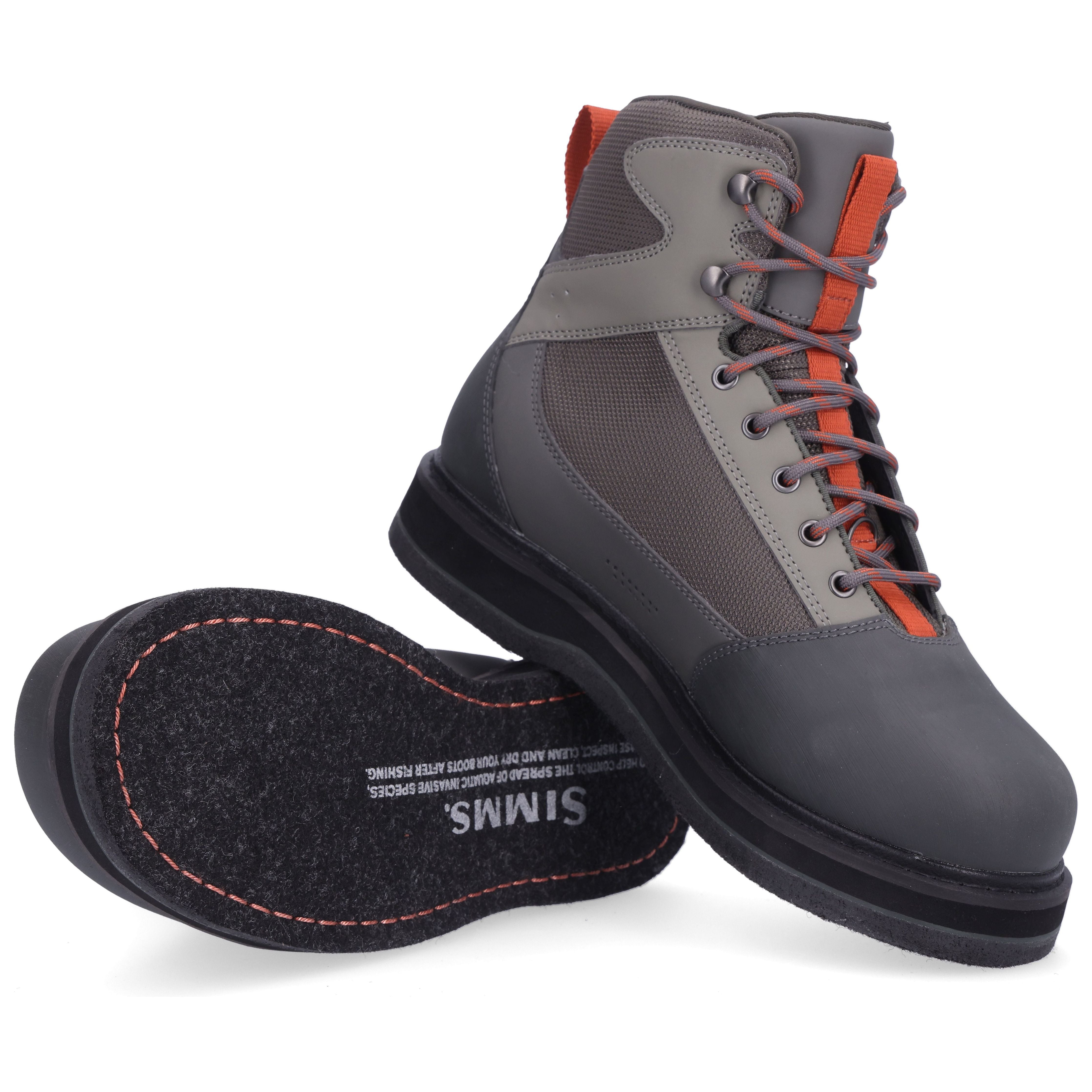 Simms Tributary Wading Boots - Felt Basalt Image 29