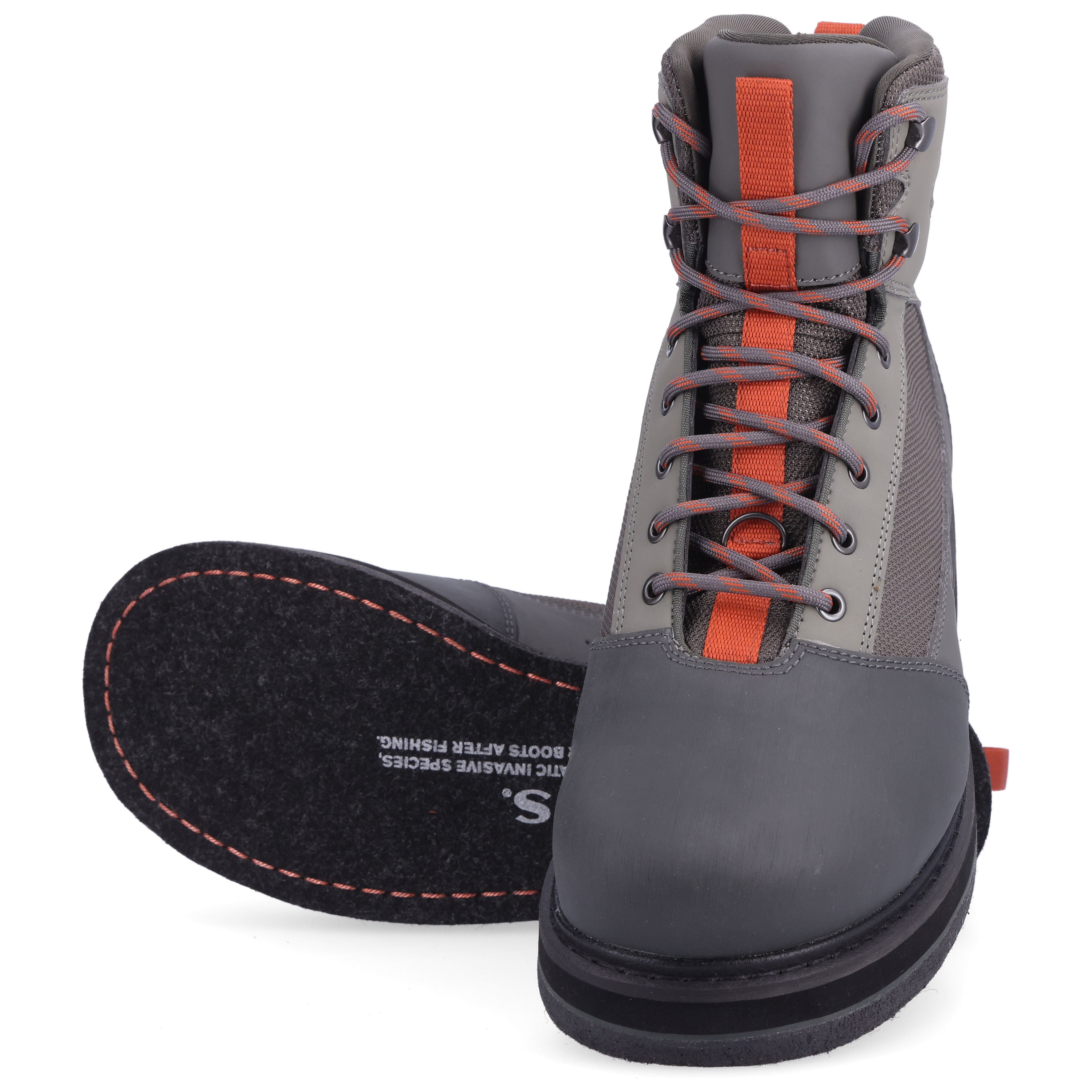Simms Tributary Wading Boots - Felt Basalt Image 35