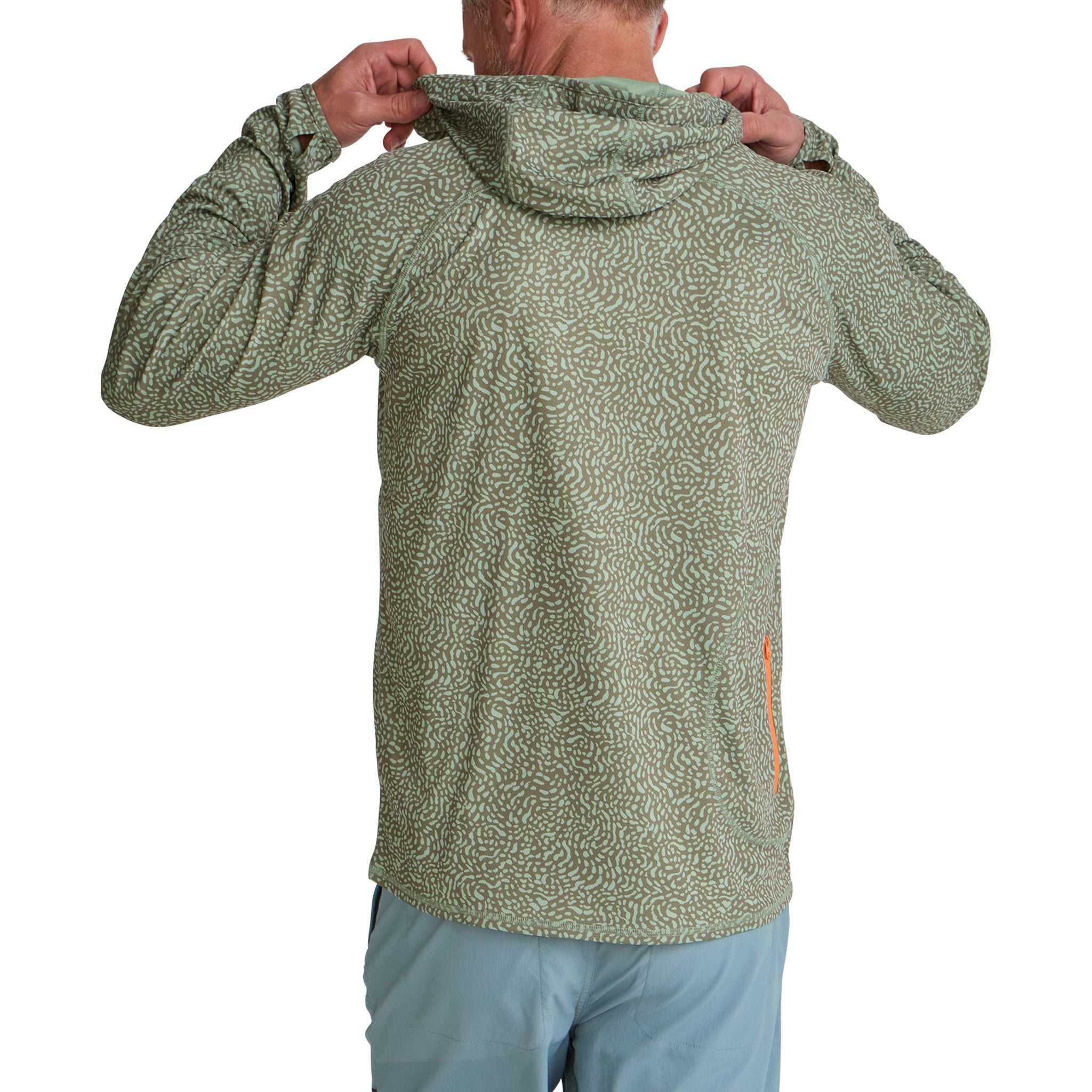 Howler Brothers Loggerhead Hoodie Pond Patterns : Mermaid Image 05