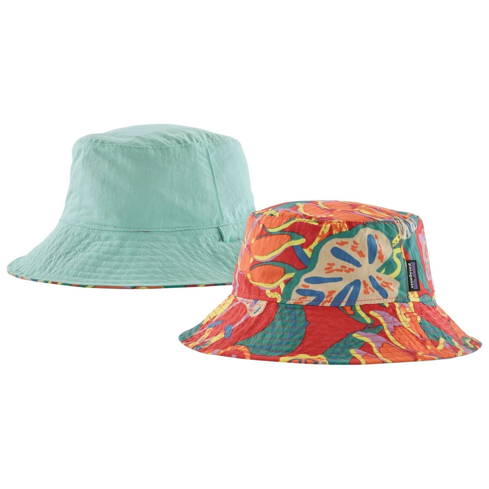 Patagonia Baby Sun Bucket Hat Tropiclimb: Hot Ember