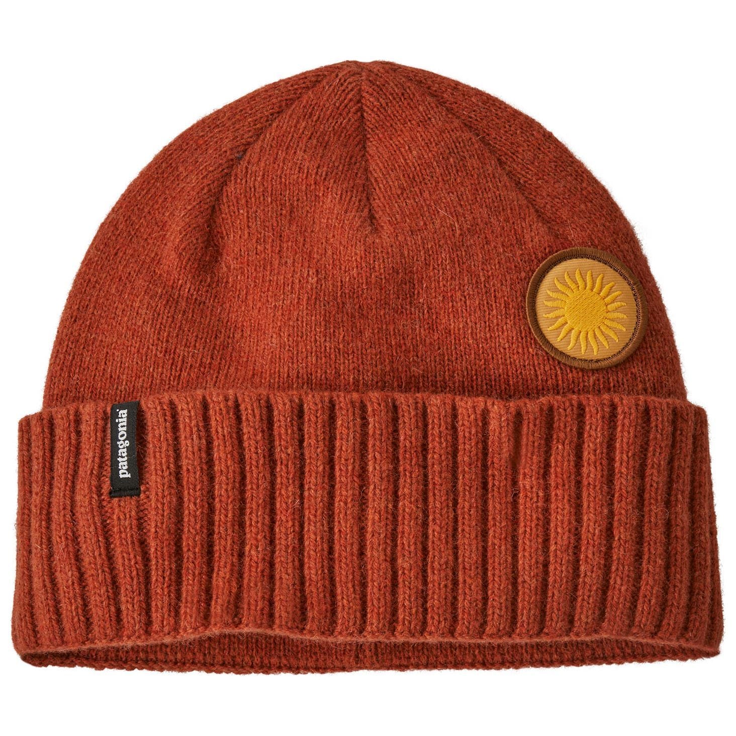 Patagonia Brodeo Beanie Spirited Sun: Burnished Red Image 01