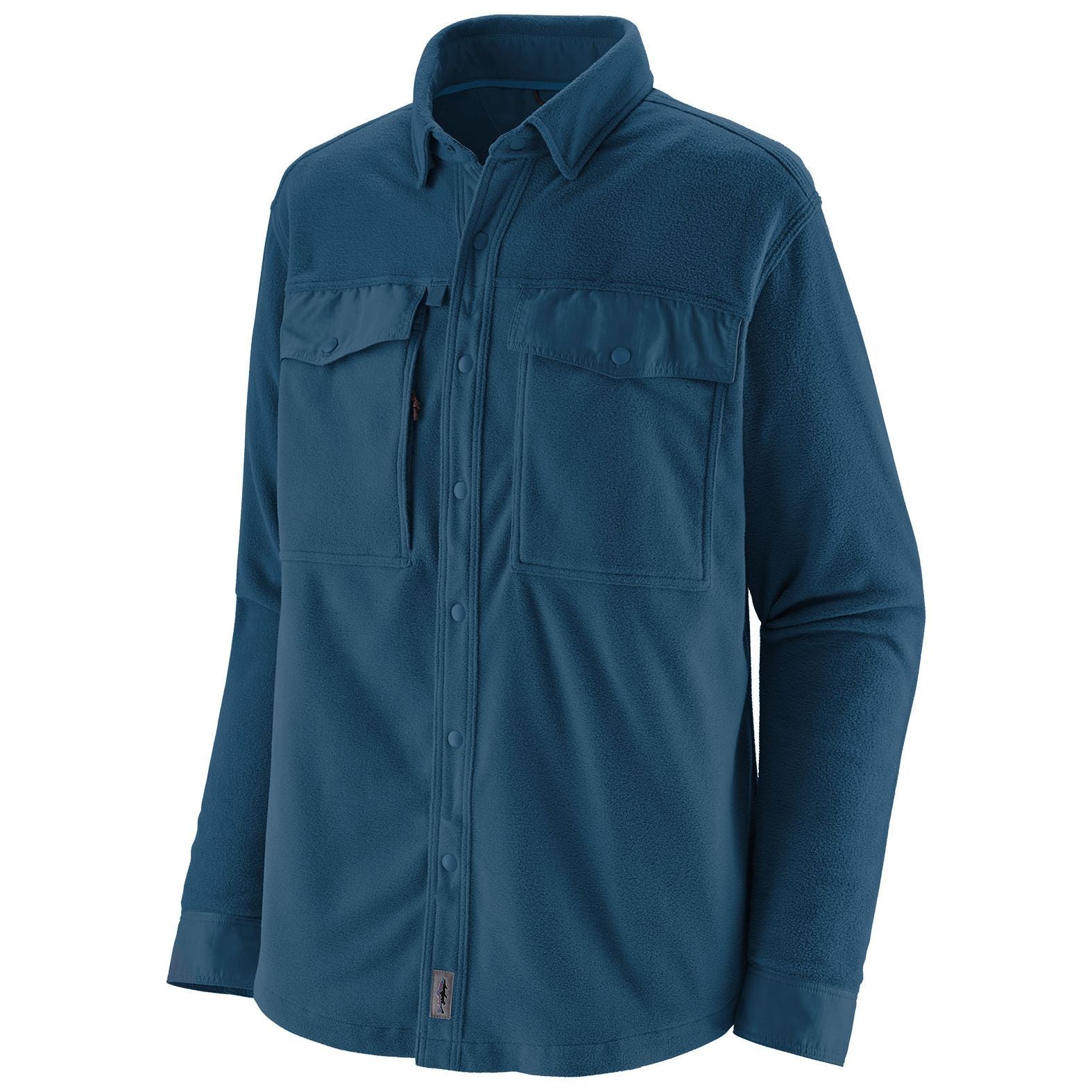 Patagonia Early Rise Snap Shirt LS Lagom Blue Image 01