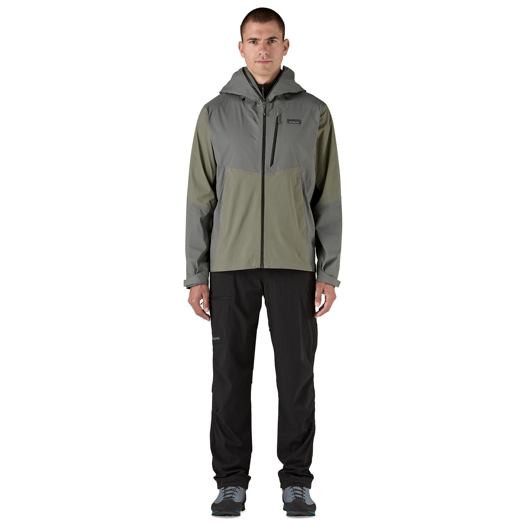 Patagonia Men's Granite Crest Rain Jacket River Rock Green Image 02