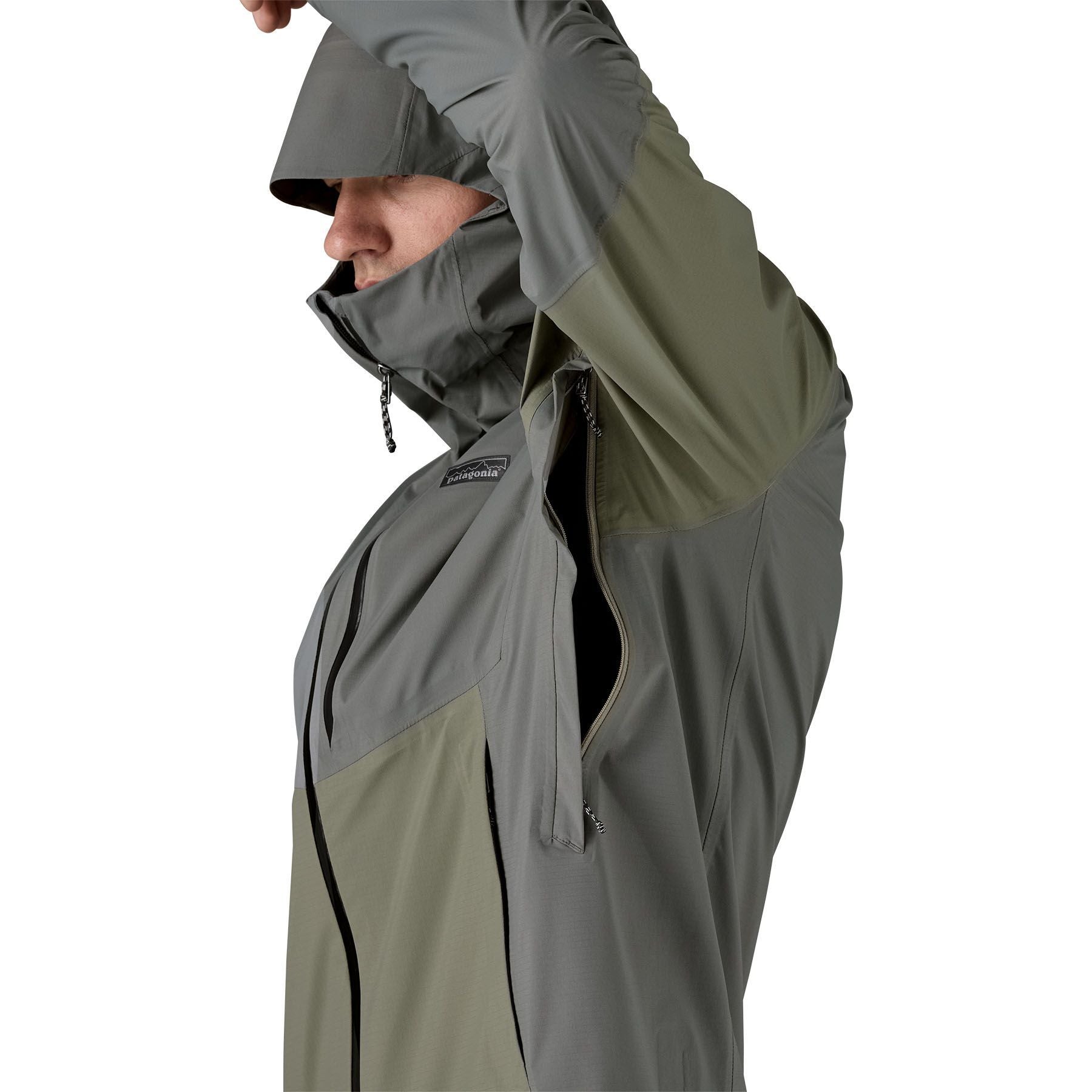 Patagonia Men's Granite Crest Rain Jacket River Rock Green Image 08