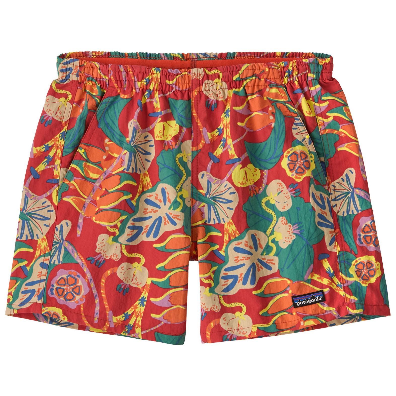 Patagonia Women's Baggies Shorts - 5 in. Tropiclimb: Hot Ember
