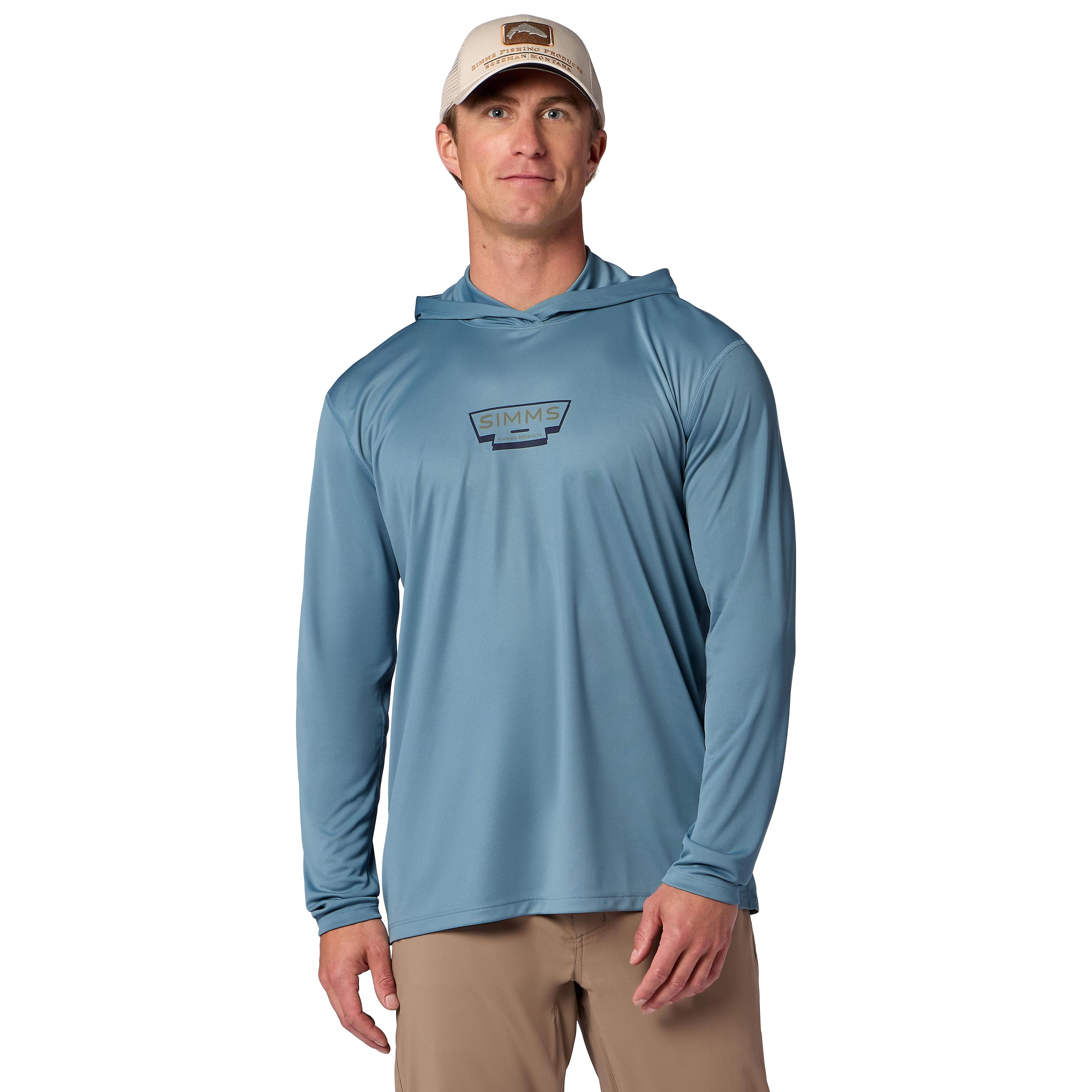 Simms Men's Tech Hoody - Artist Series Albacore Tarpon Image 02