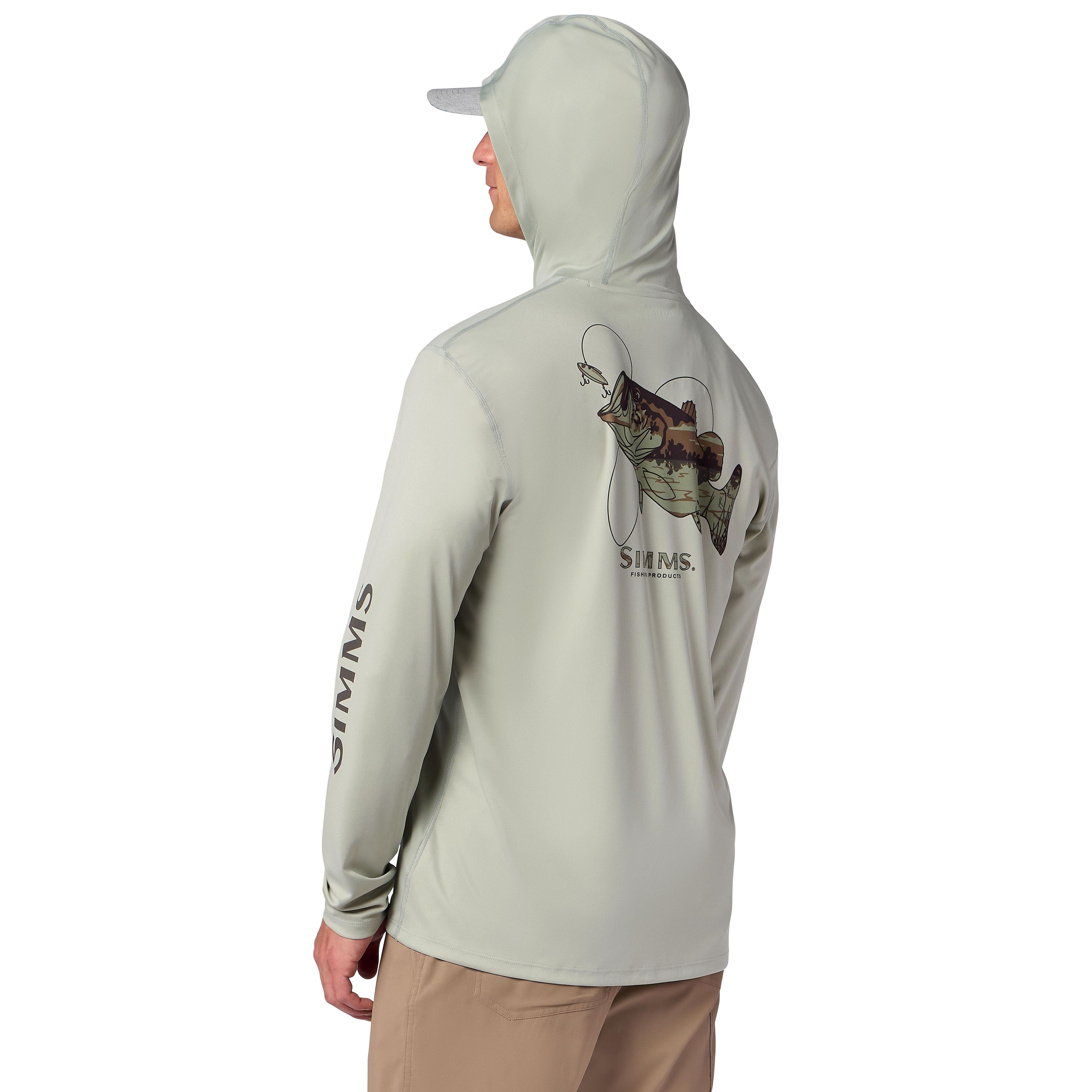 Simms Men's Tech Hoody - Artist Series Overcast Explorer Image 03