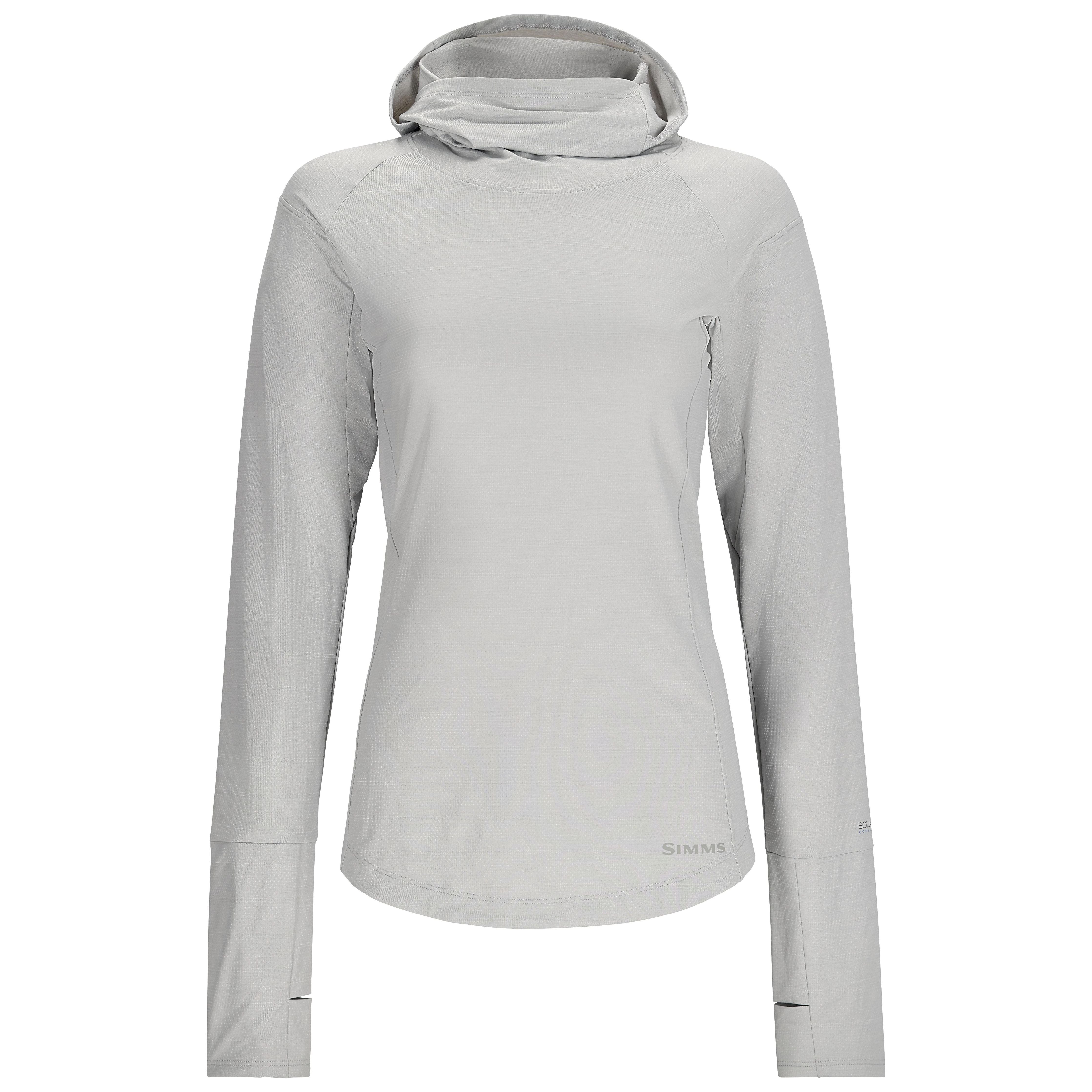 Simms Women's SolarFlex Cooling Hoody Sterling Image 01