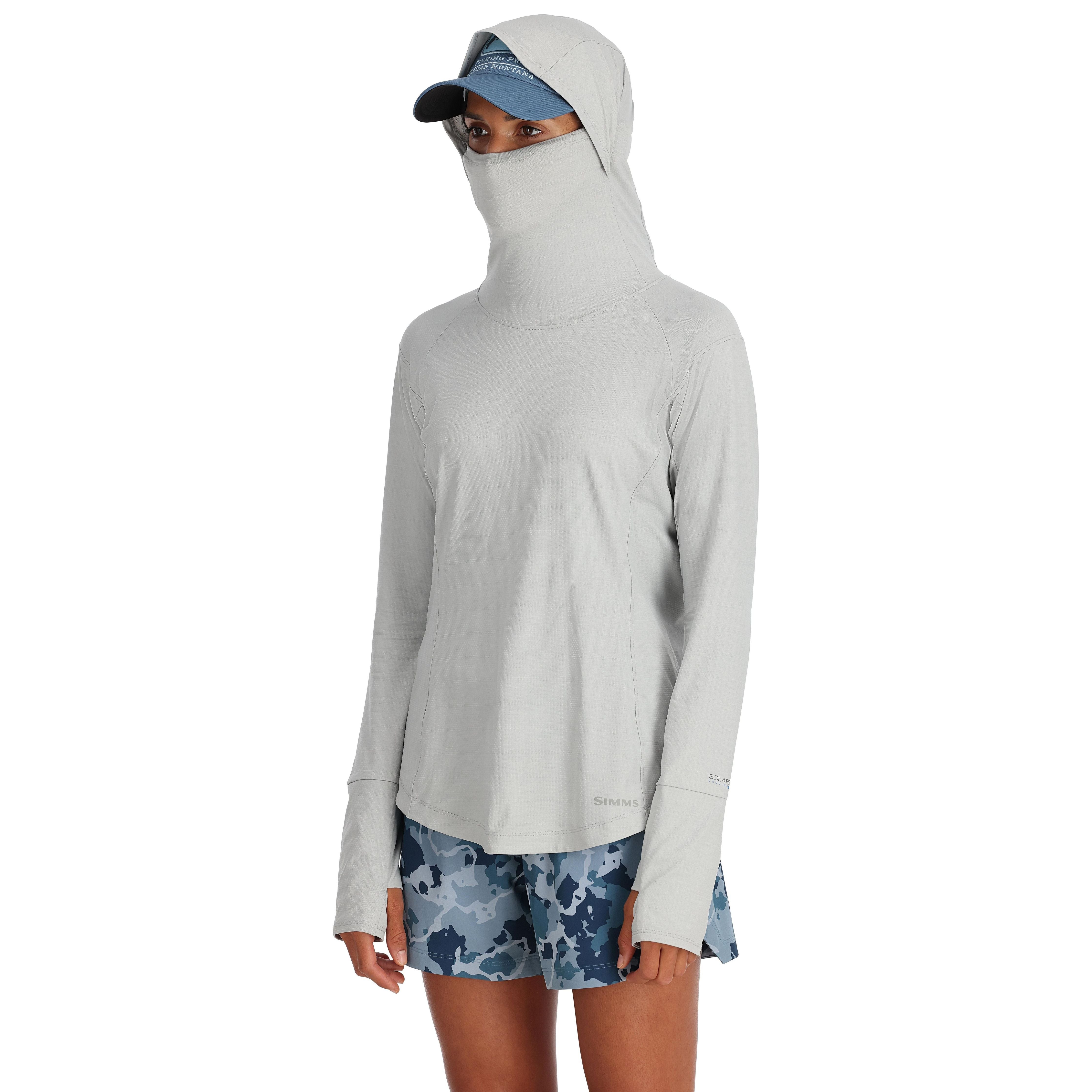 Simms Women's SolarFlex Cooling Hoody Sterling Image 04