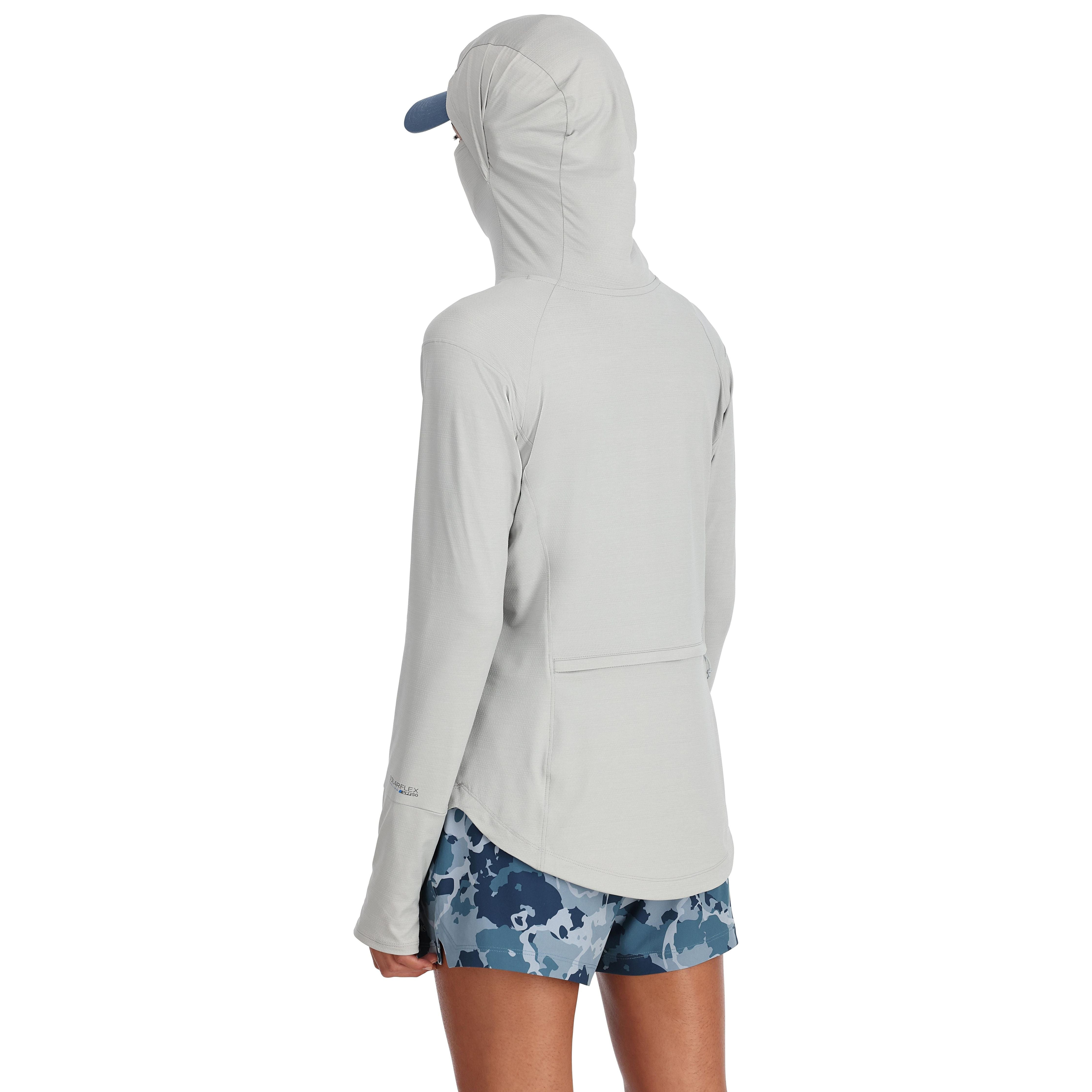 Simms Women's SolarFlex Cooling Hoody Sterling Image 05