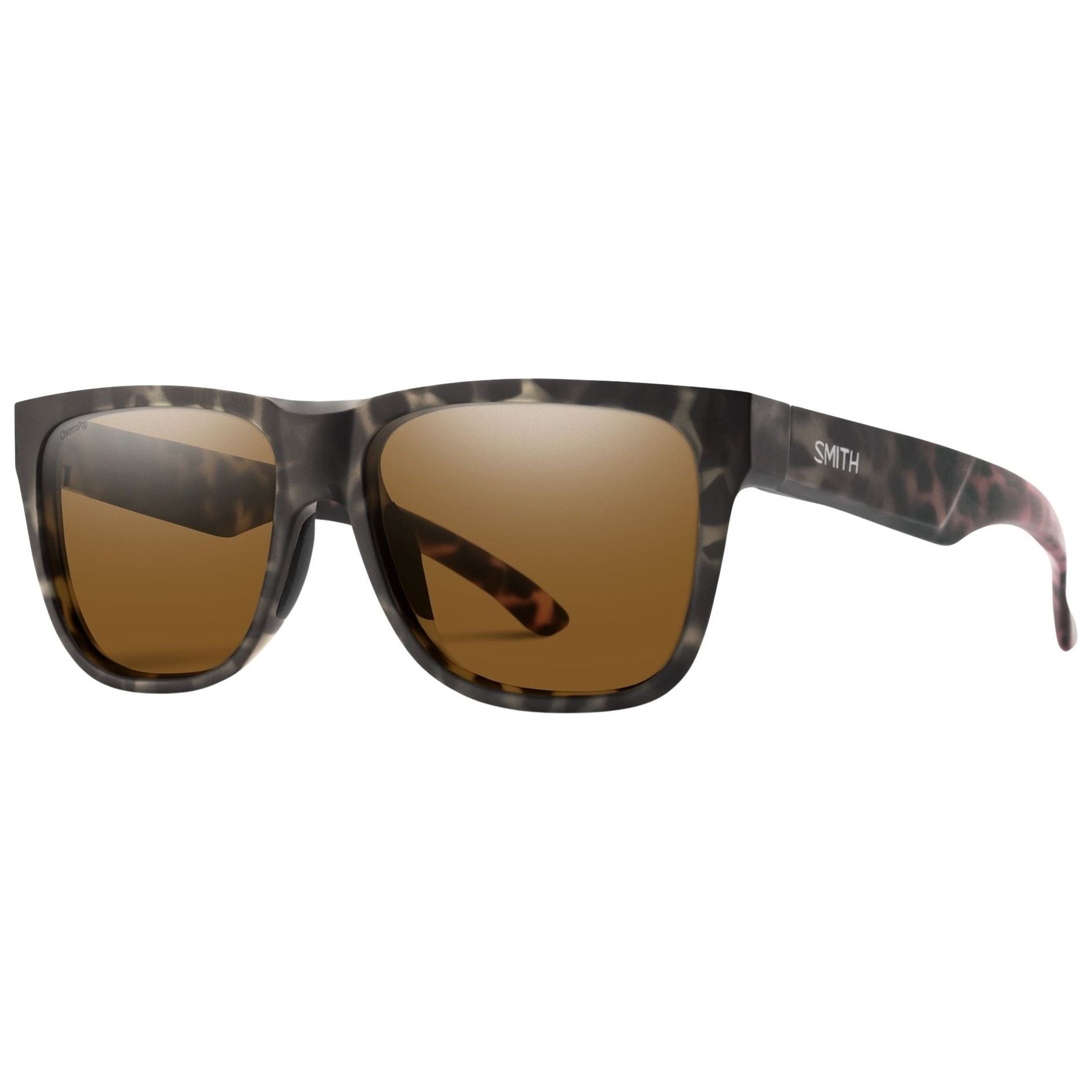 Smith Optics Lowdown 2 Matte Salt Haze / ChromaPop Glass Polarized Brown Image 01