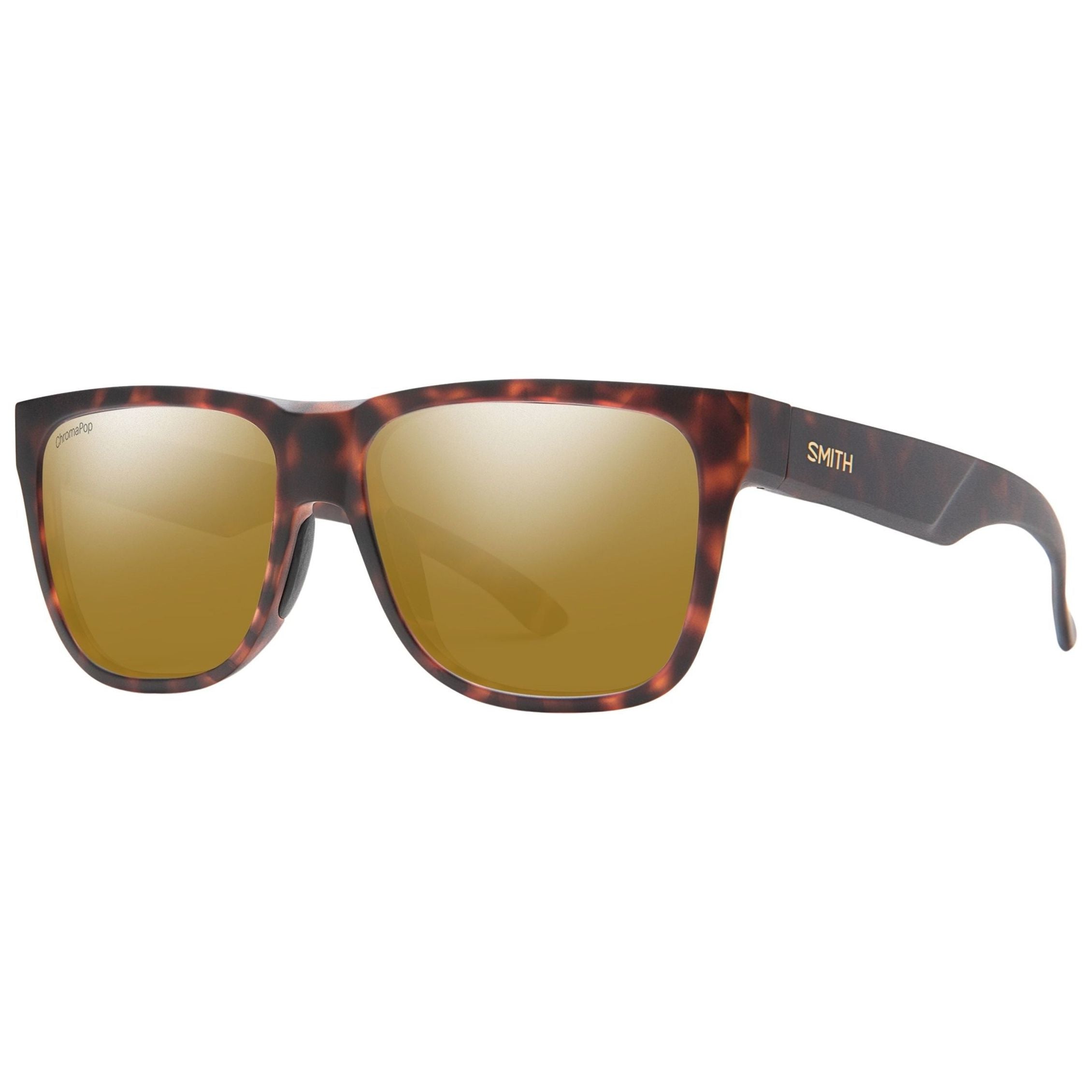 Smith Optics Lowdown 2 Matte Tortoise - ChromaPop Polarized Bronze Mirror Image 01