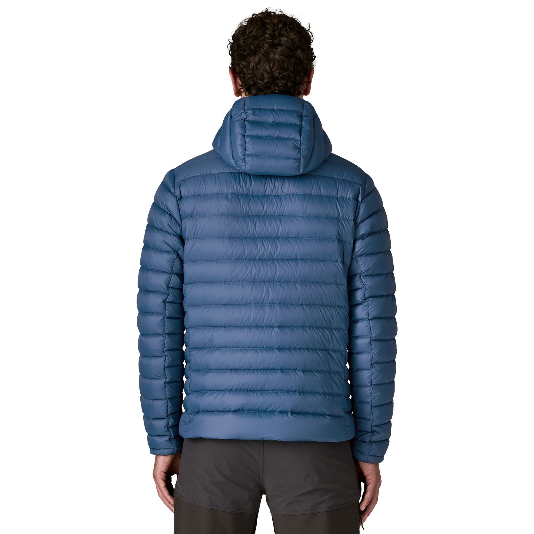 Patagonia Men's Down Sweater Hoody Clement Blue Image 04